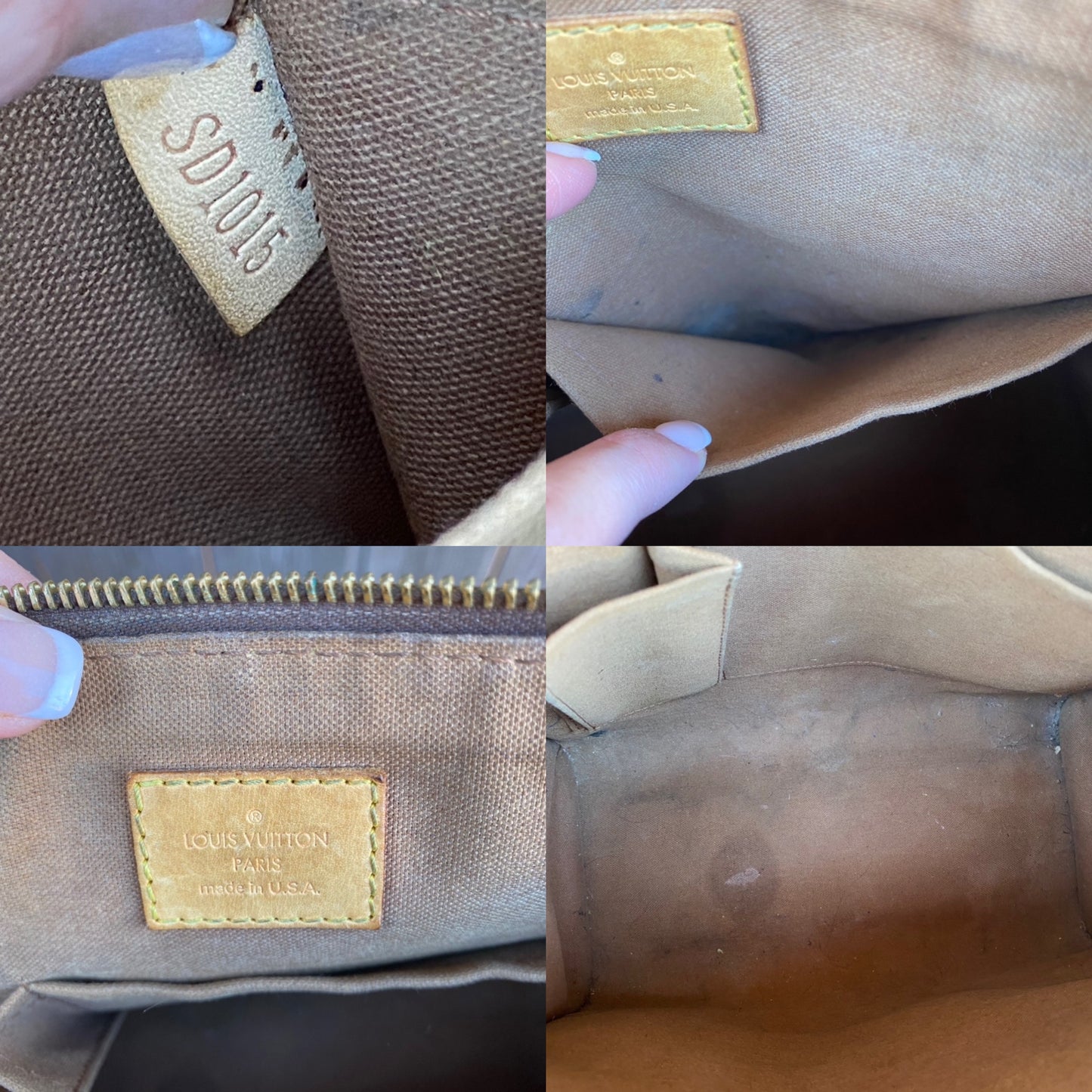 Louis Vuitton Vintage Monogram Popincourt Haut