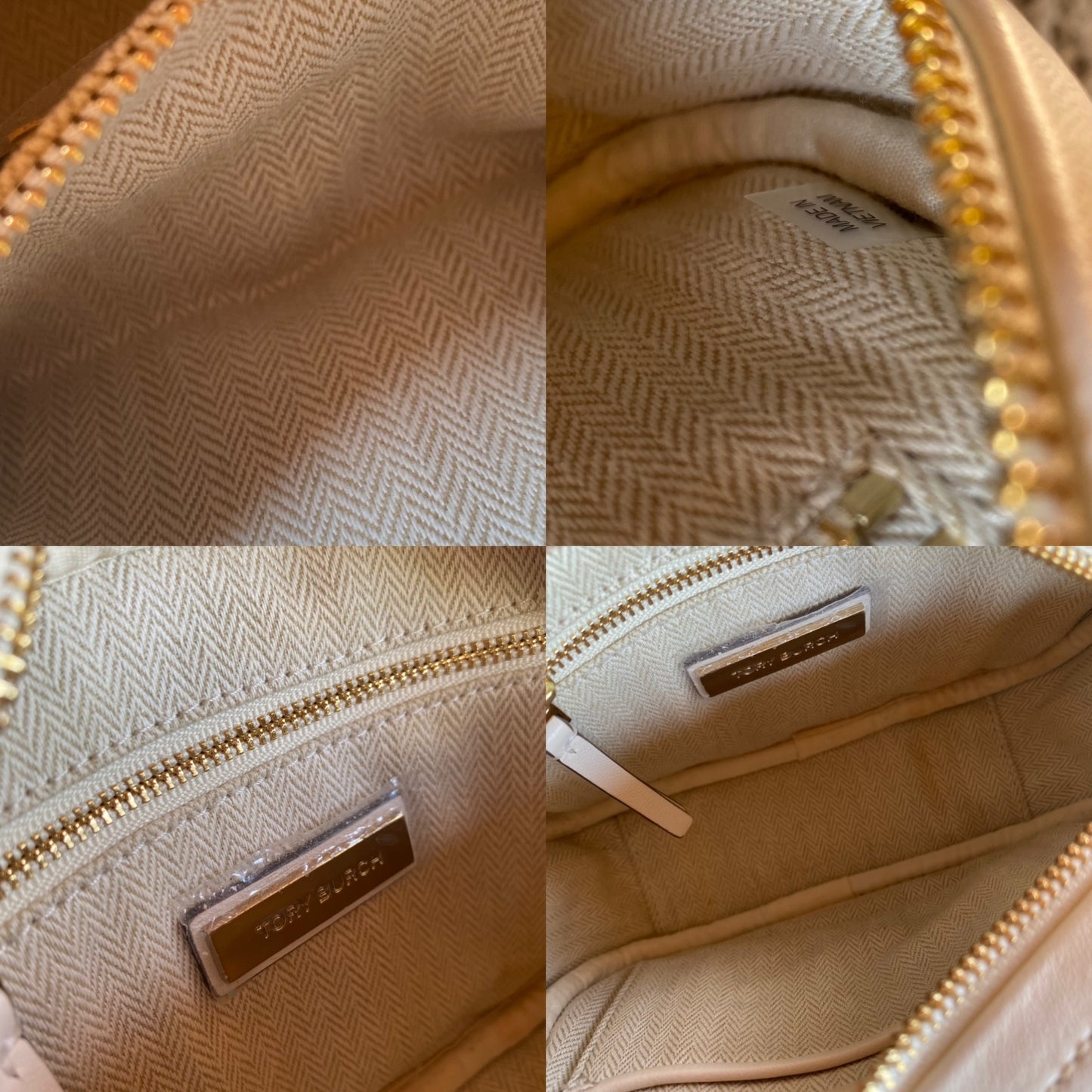 Tory Burch Kira Small Chevron Camera Bag