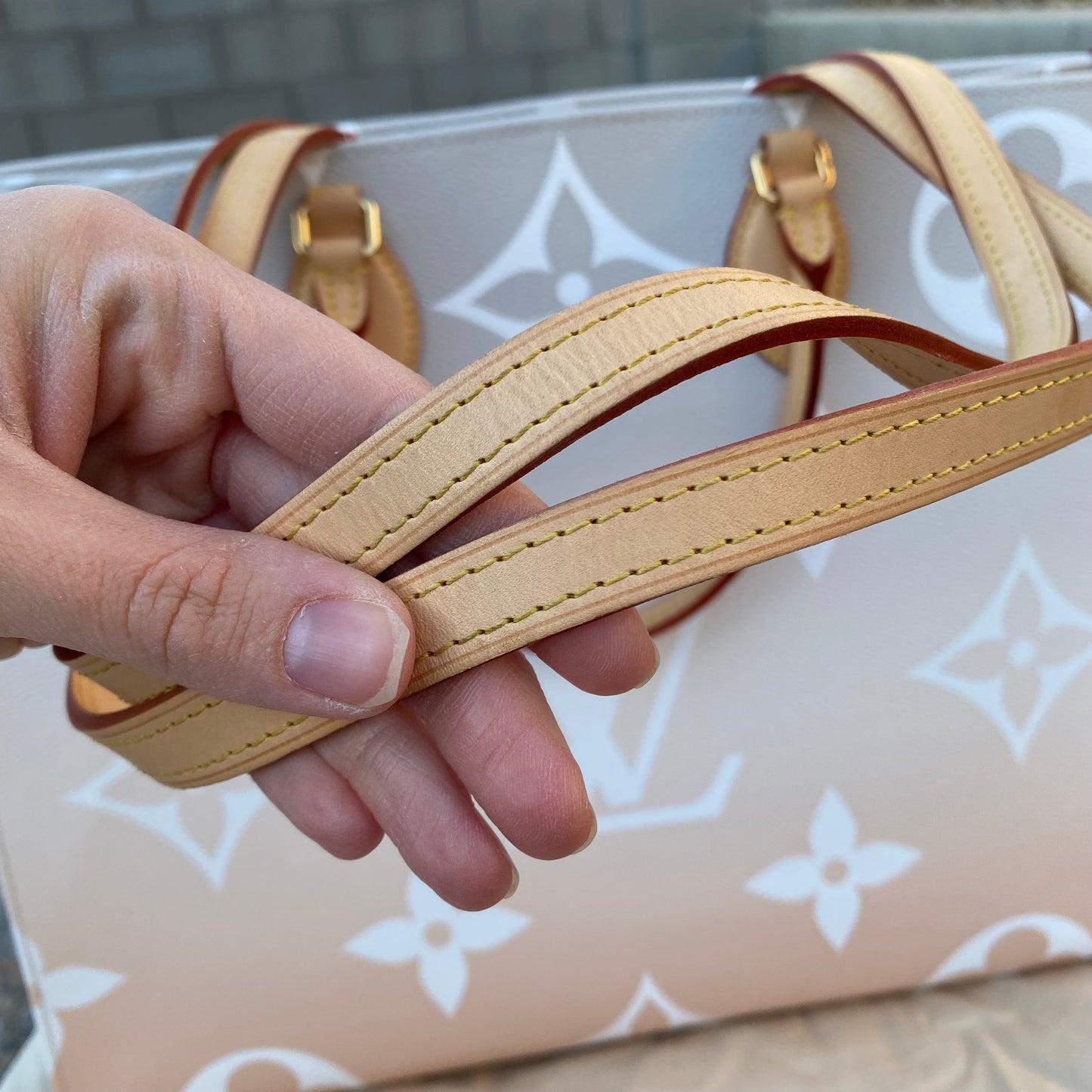Louis Vuitton By The Pool Onthego GM Giant Monogram Tote