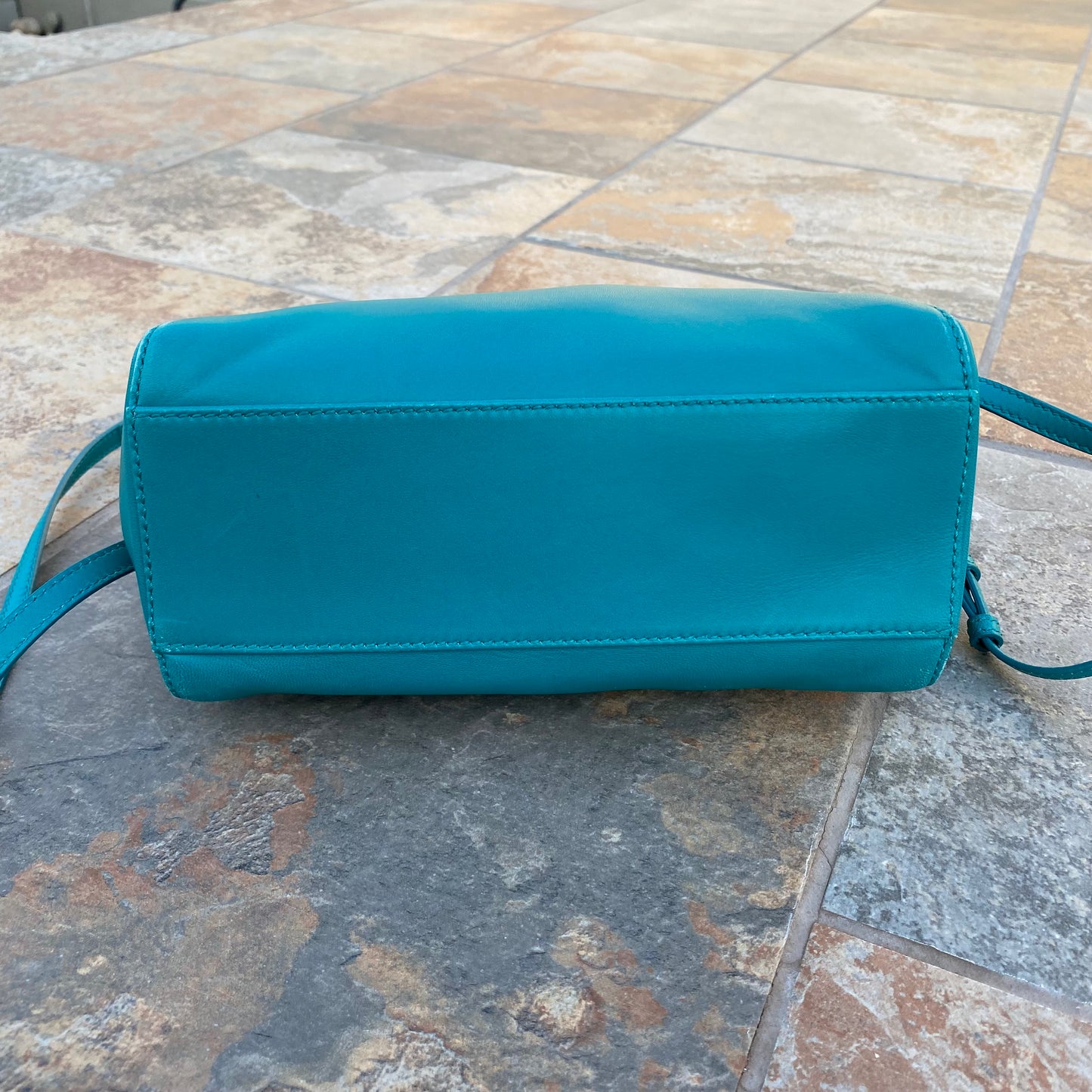 Fendi Mini Peekaboo Leather Crossbody