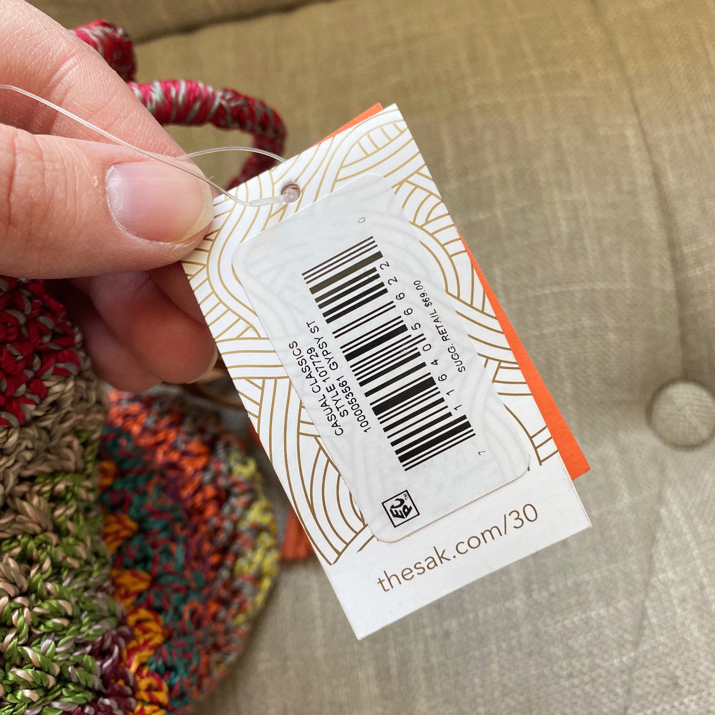 The Sak Casual Classics Gypsy Crochet Bag