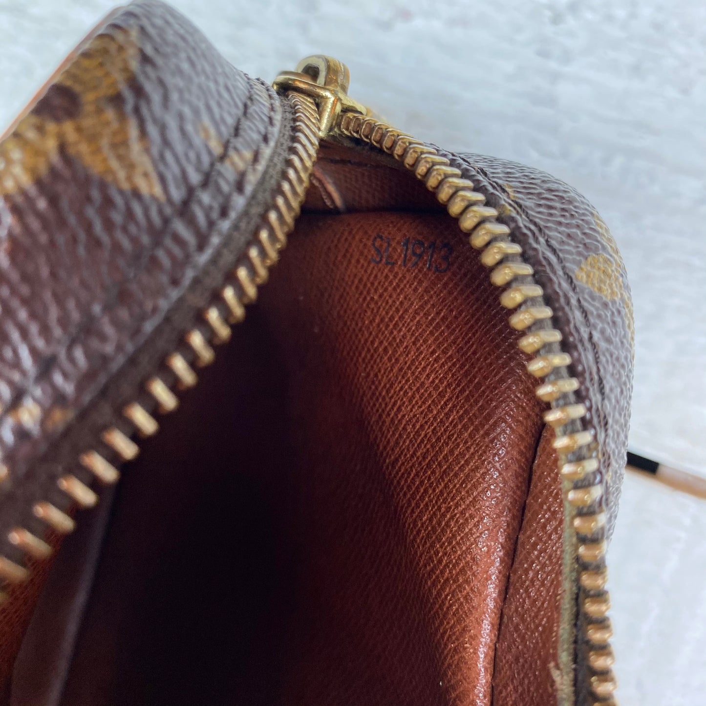 Louis Vuitton Marly Dragonne Monogram Clutch