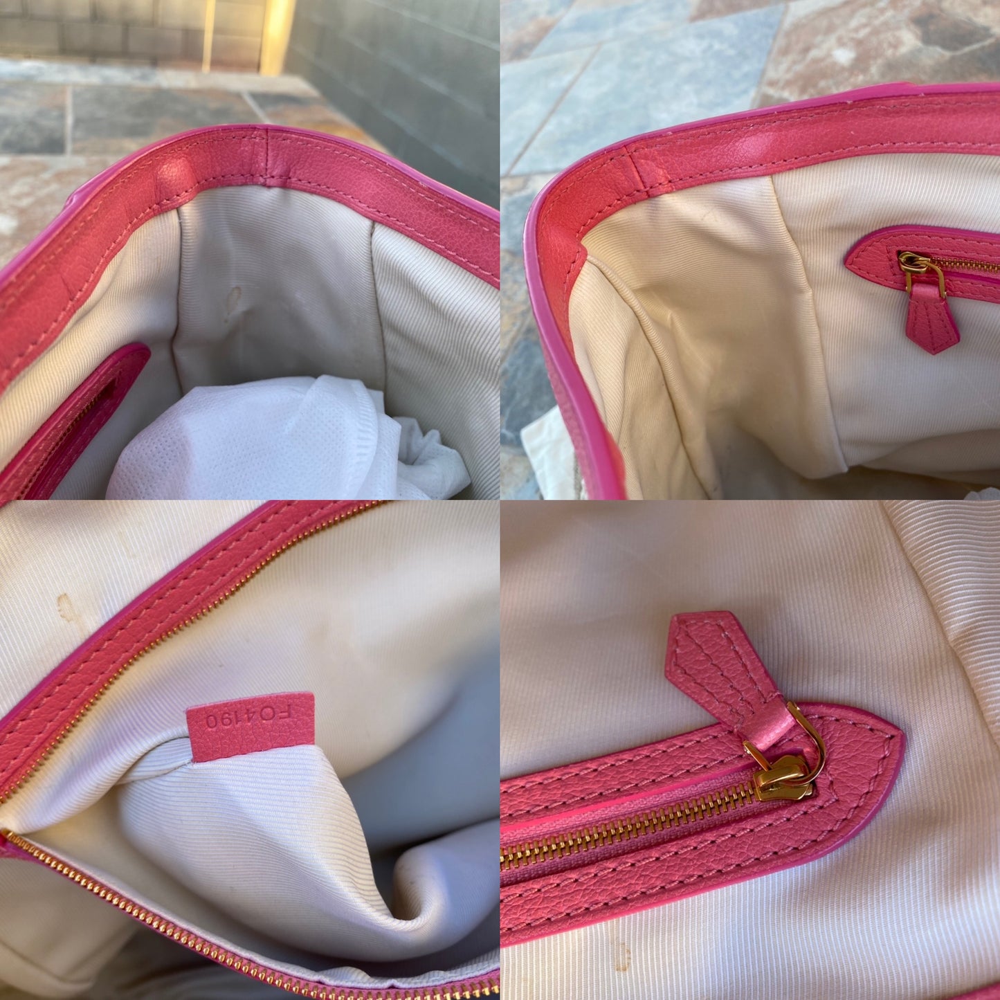 Louis Vuitton Limited Edition Rose Monogram Sabbia Cabas MM Satchel