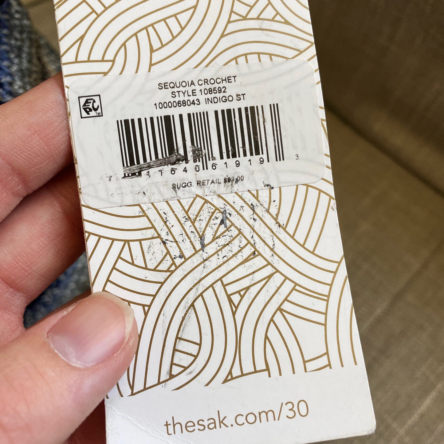 The Sak Sequoia Crochet Woven Shoulder Bag