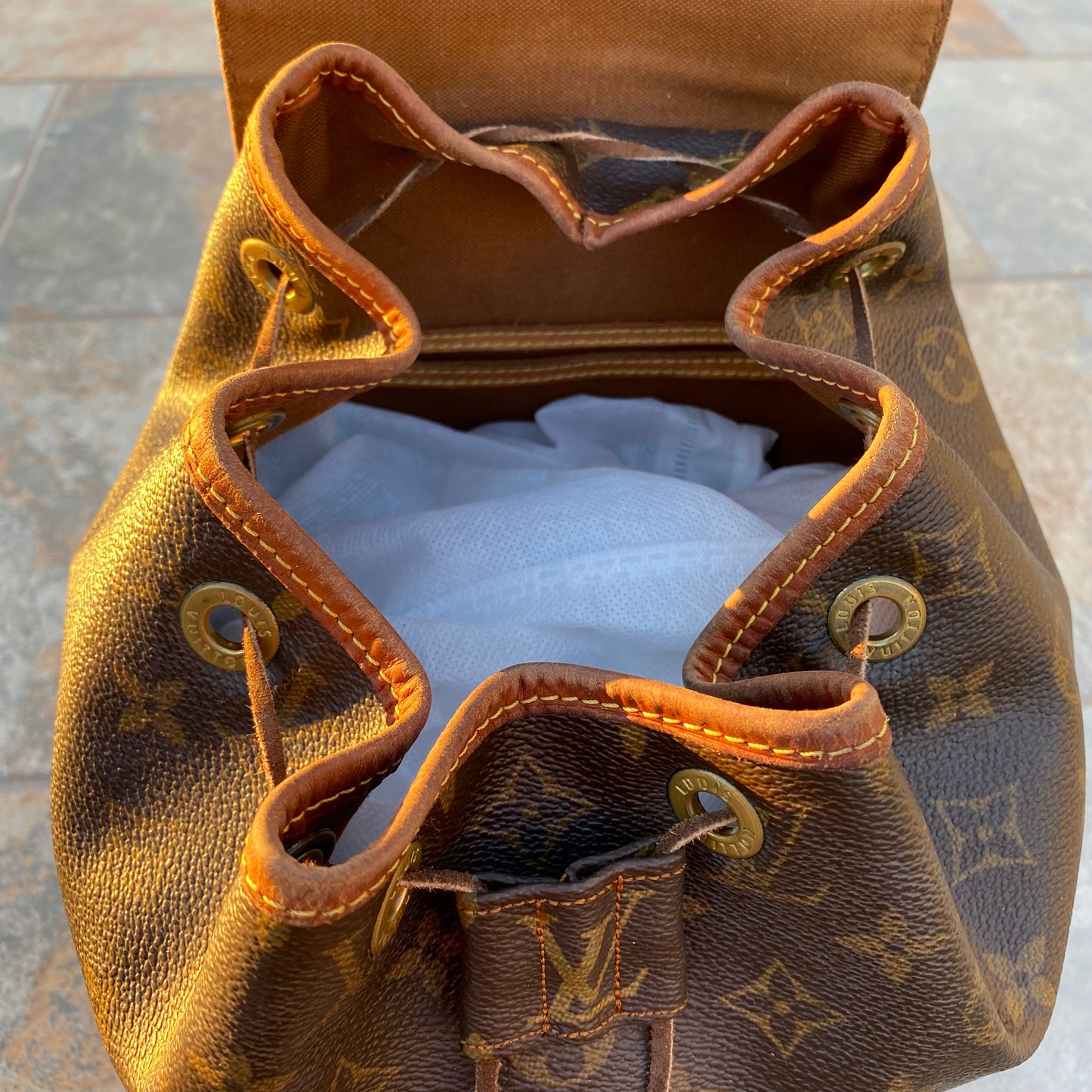 Louis Vuitton Vintage Montsouris Mini PM Backpack