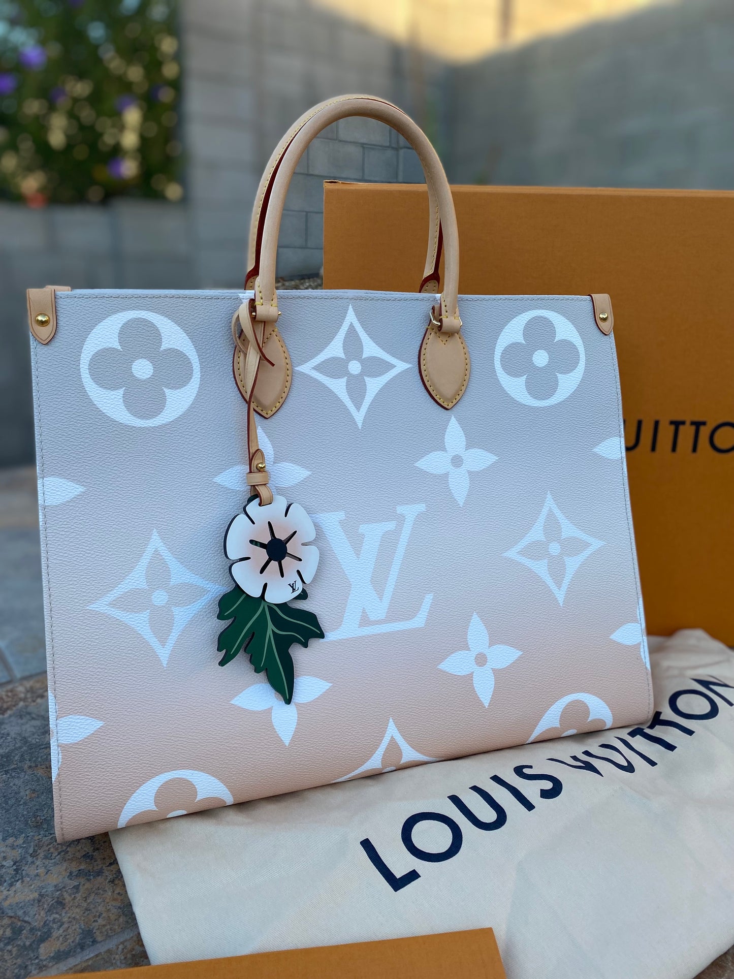 Louis Vuitton By The Pool Onthego GM Giant Monogram Tote