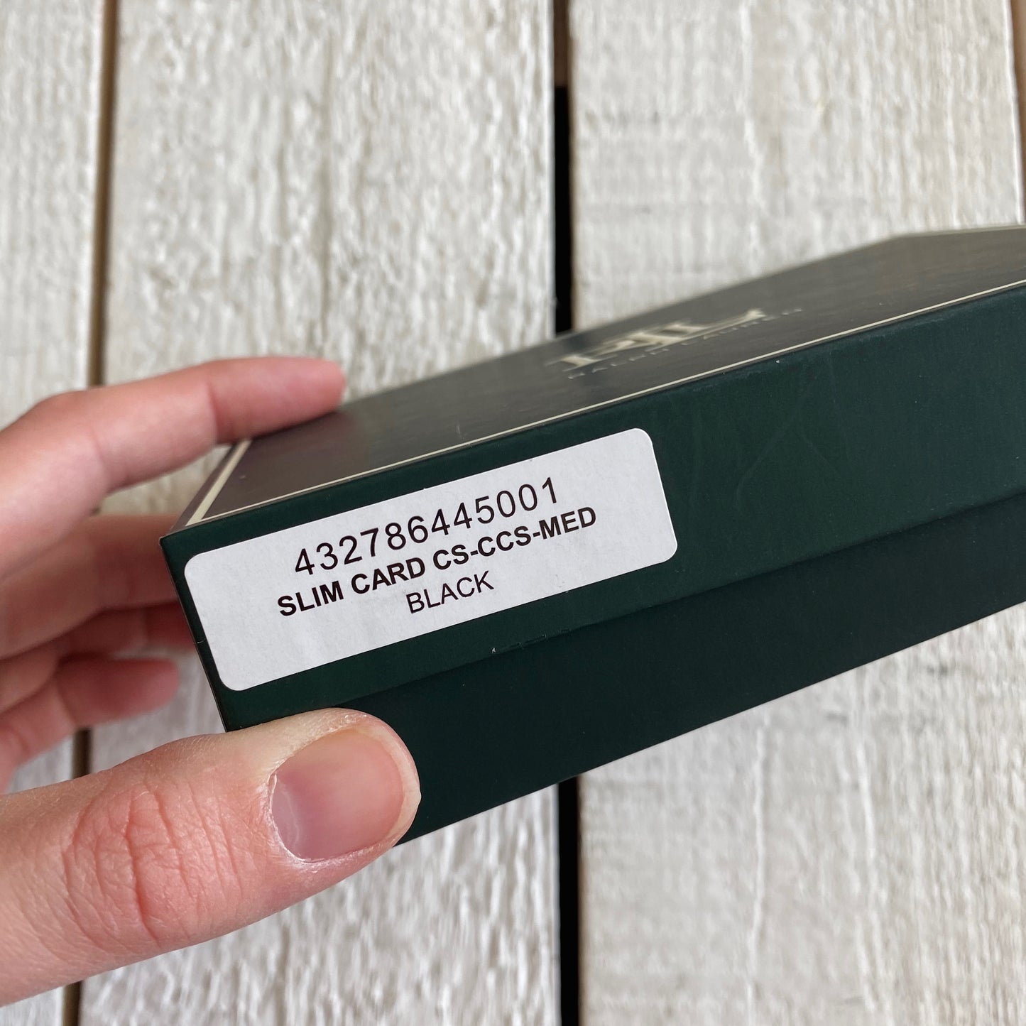 Ralph Lauren Zip Around Embossed Leather Wallet