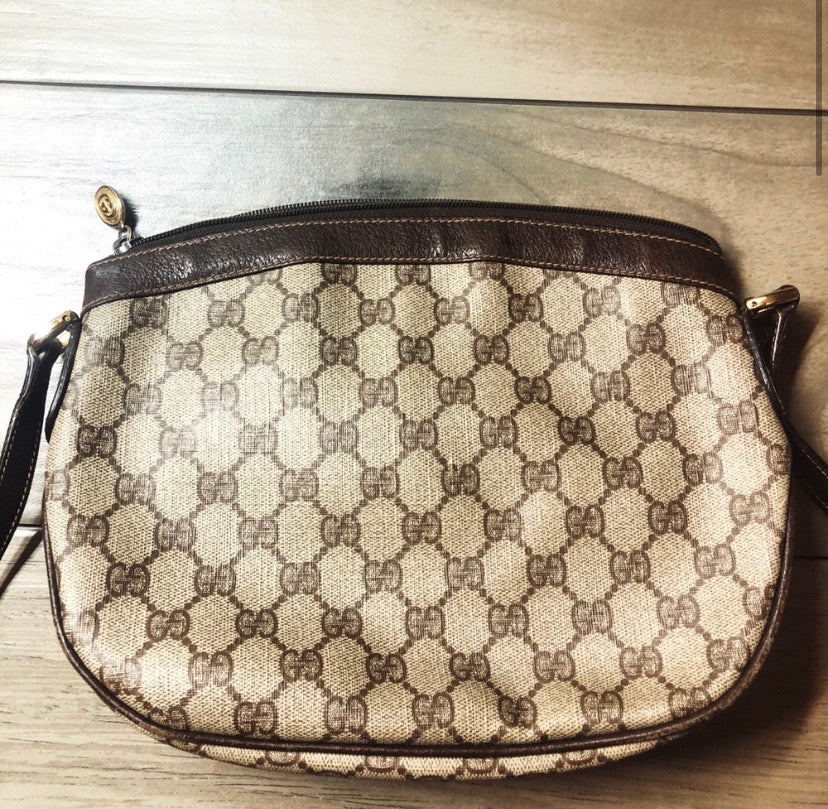 Gucci Vintage Classic Monogram Crossbody