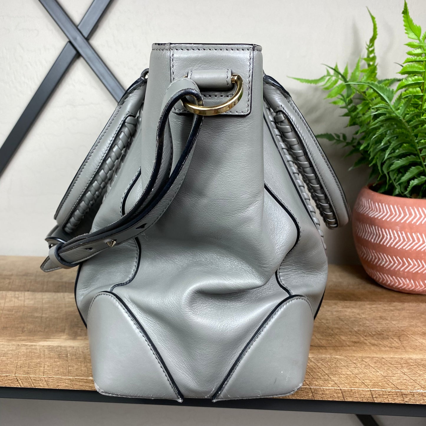 Givenchy Medium Lucrezia Braided Leather Tote