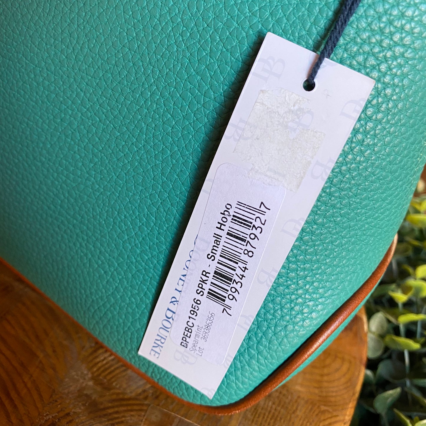 Dooney & Bourke Pebble Grain Small Hobo Leather Bag