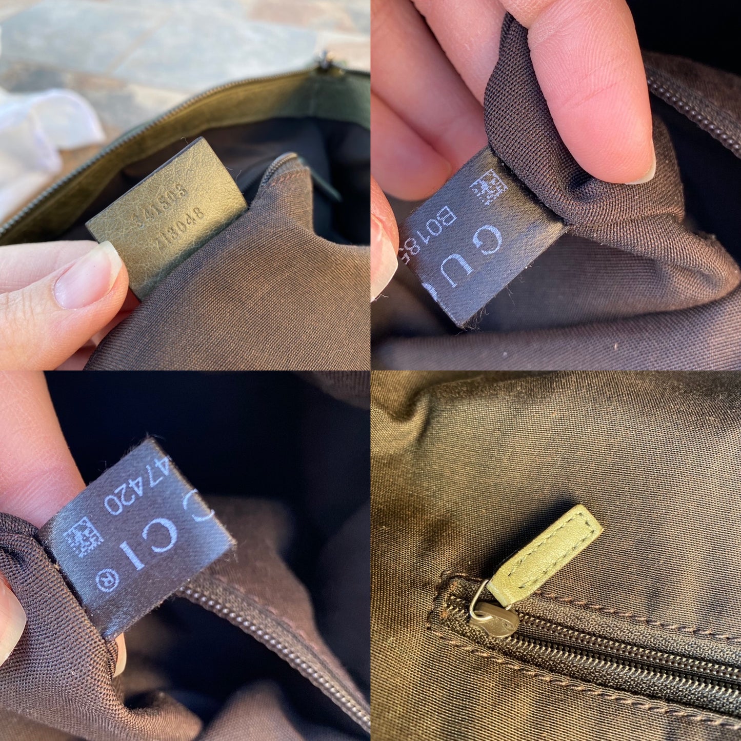 Gucci GG Charm Leather Dome Convertible Satchel