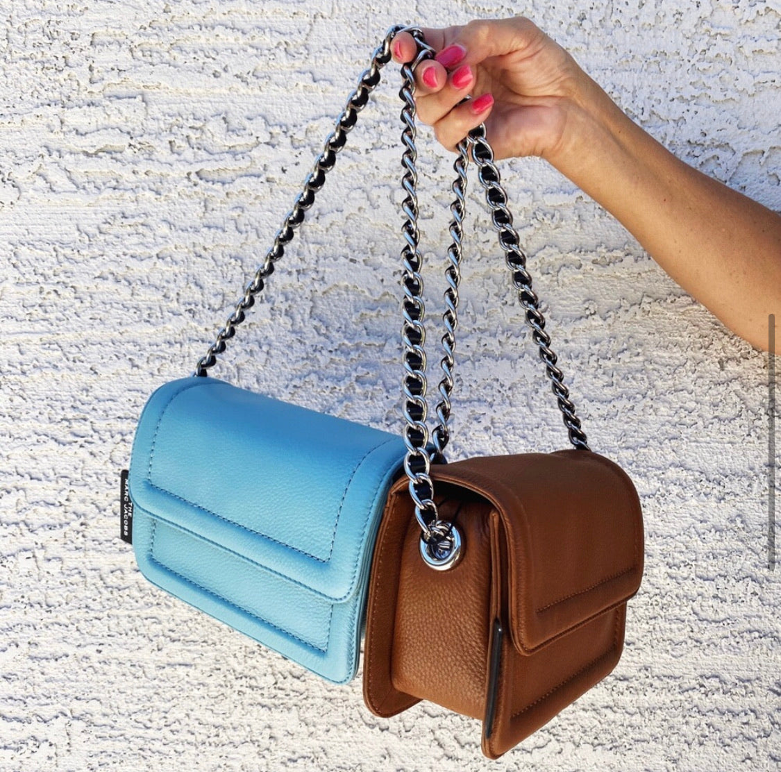 Marc Jacobs The Mini Cushion Leather Crossbody Bag