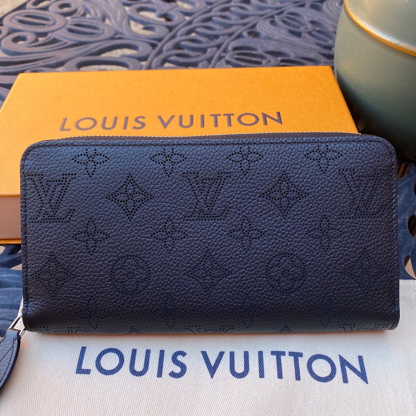 Louis Vuitton Mahina Zippy Wallet