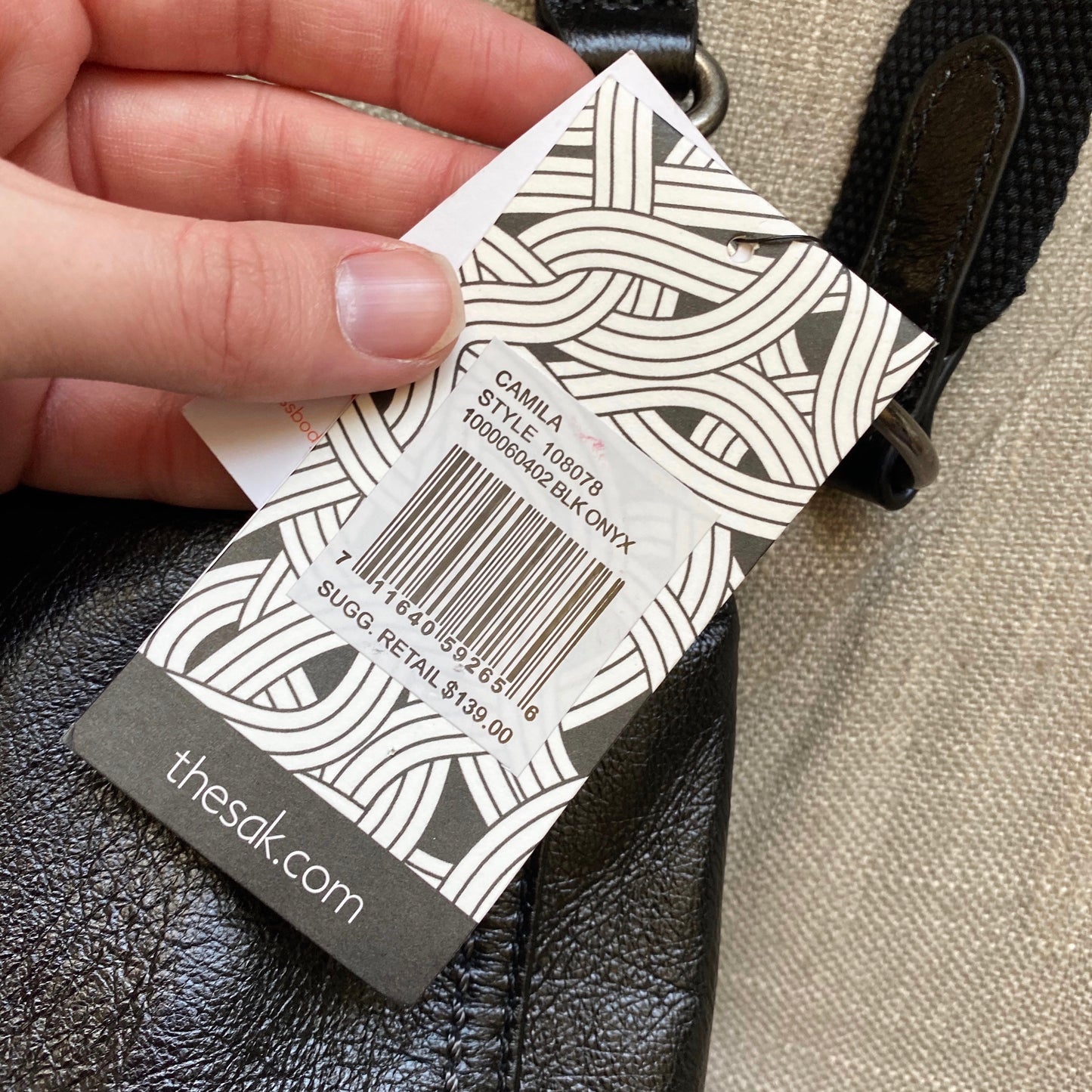 The Sak Camila Convertible Leather Shoulder Bag