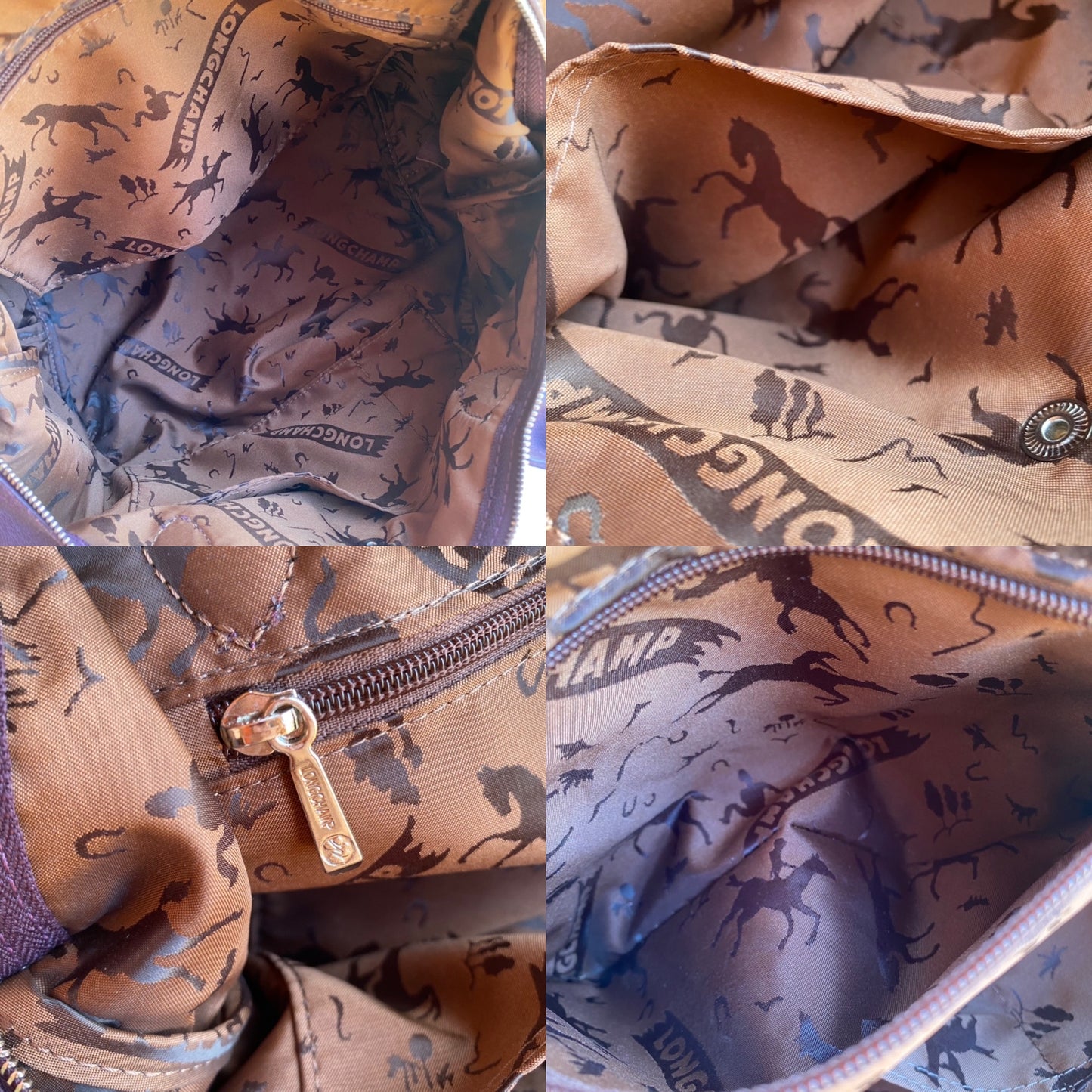 Longchamp Le Pliage Leather Tote