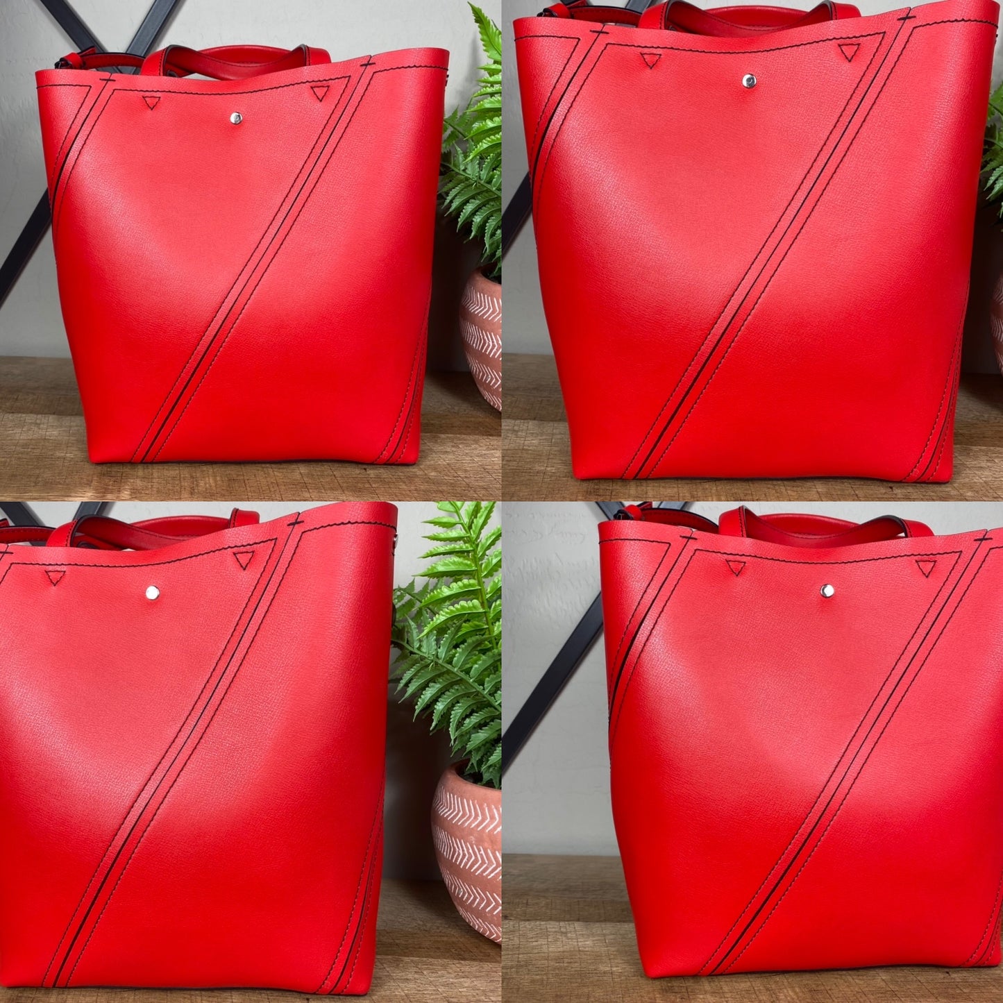 Proenza Schouler Hex Leather Bucket Bag