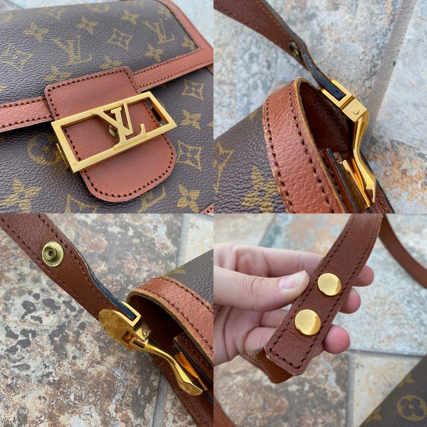 Louis Vuitton Vintage Monogram Dauphine Bag