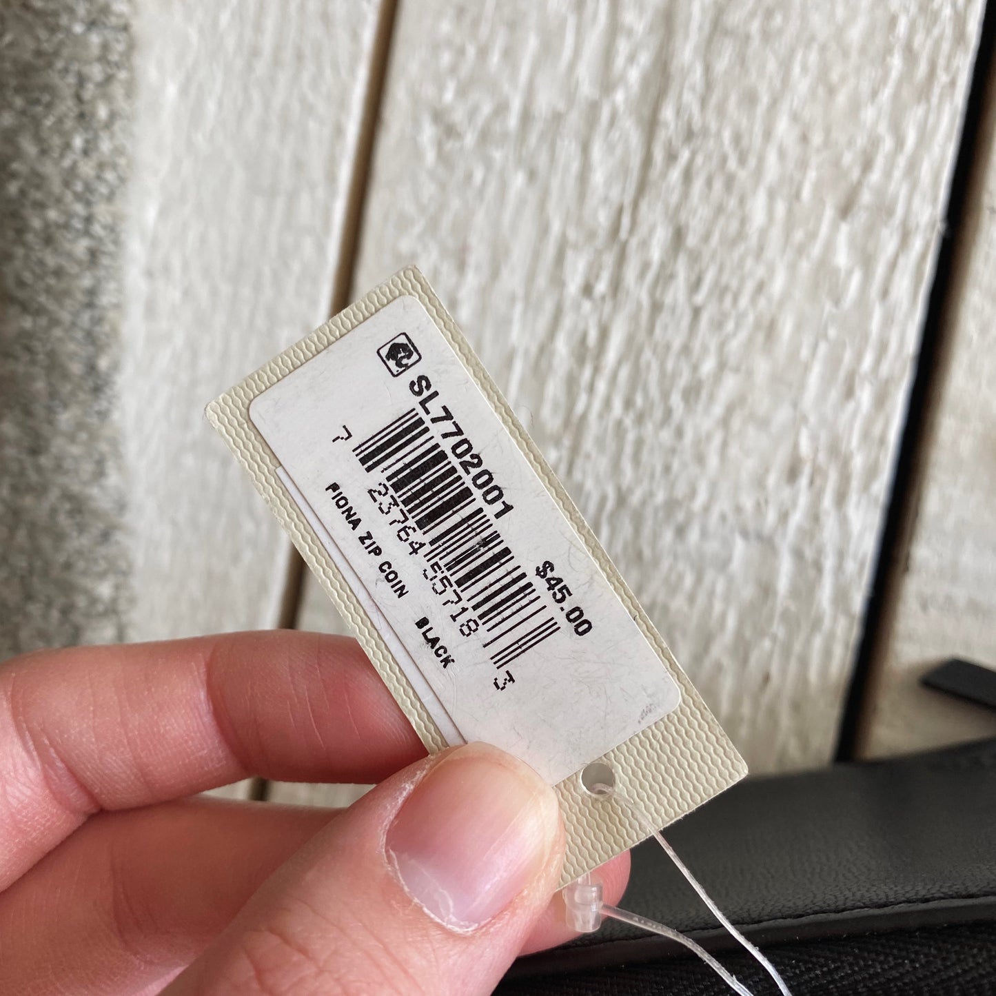 Fossil Fiona Zip Coin Leather Wallet