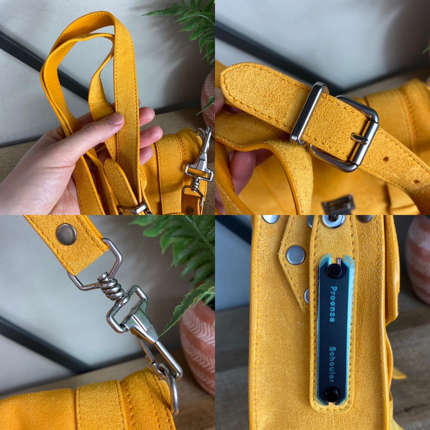 Proenza Schouler PS1 Mini Suede Crossbody Bag