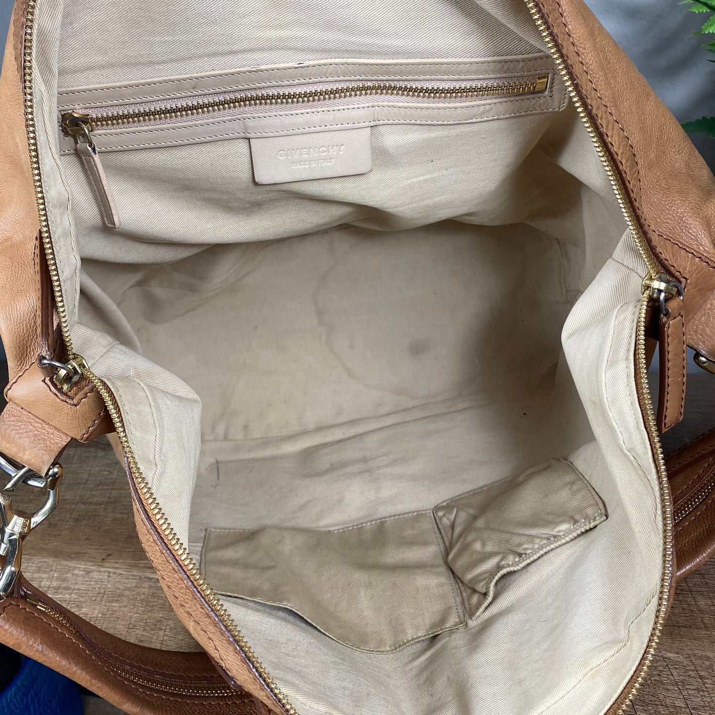 Givenchy Nightingale Leather Satchel