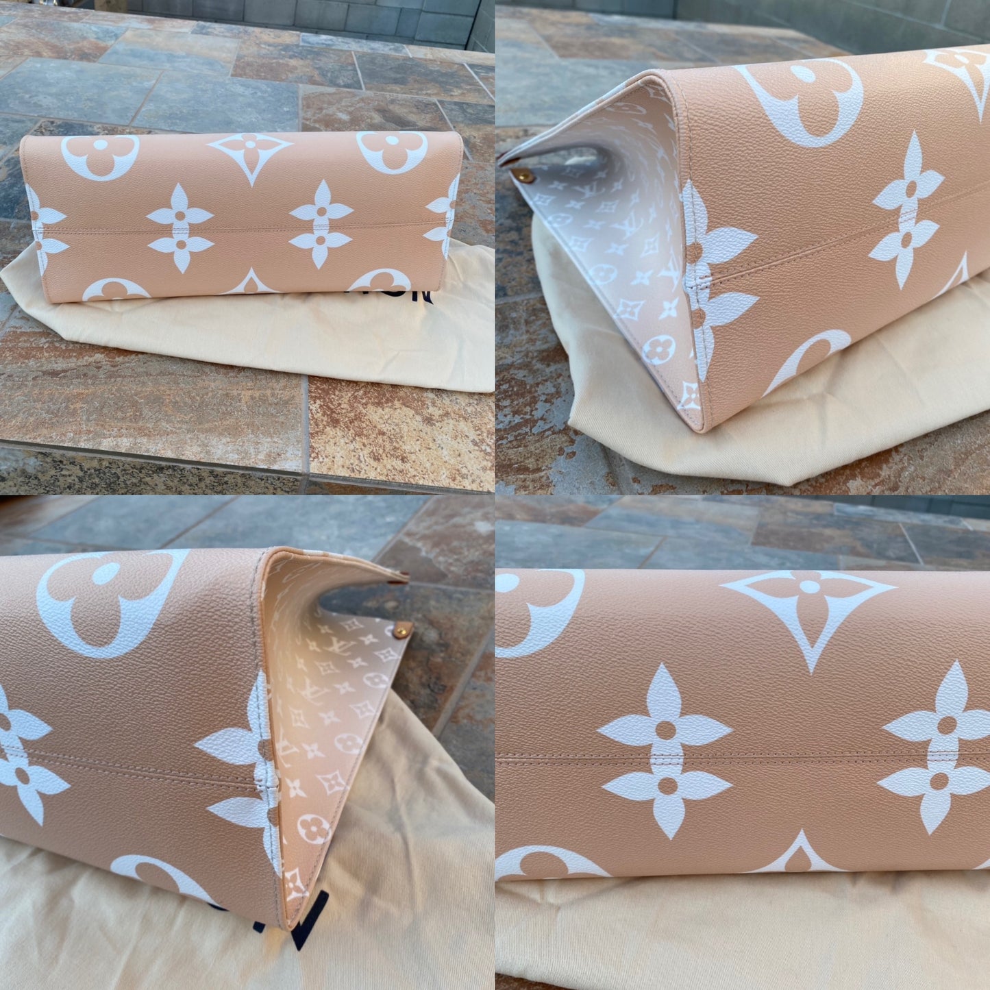 Louis Vuitton By The Pool Onthego GM Giant Monogram Tote