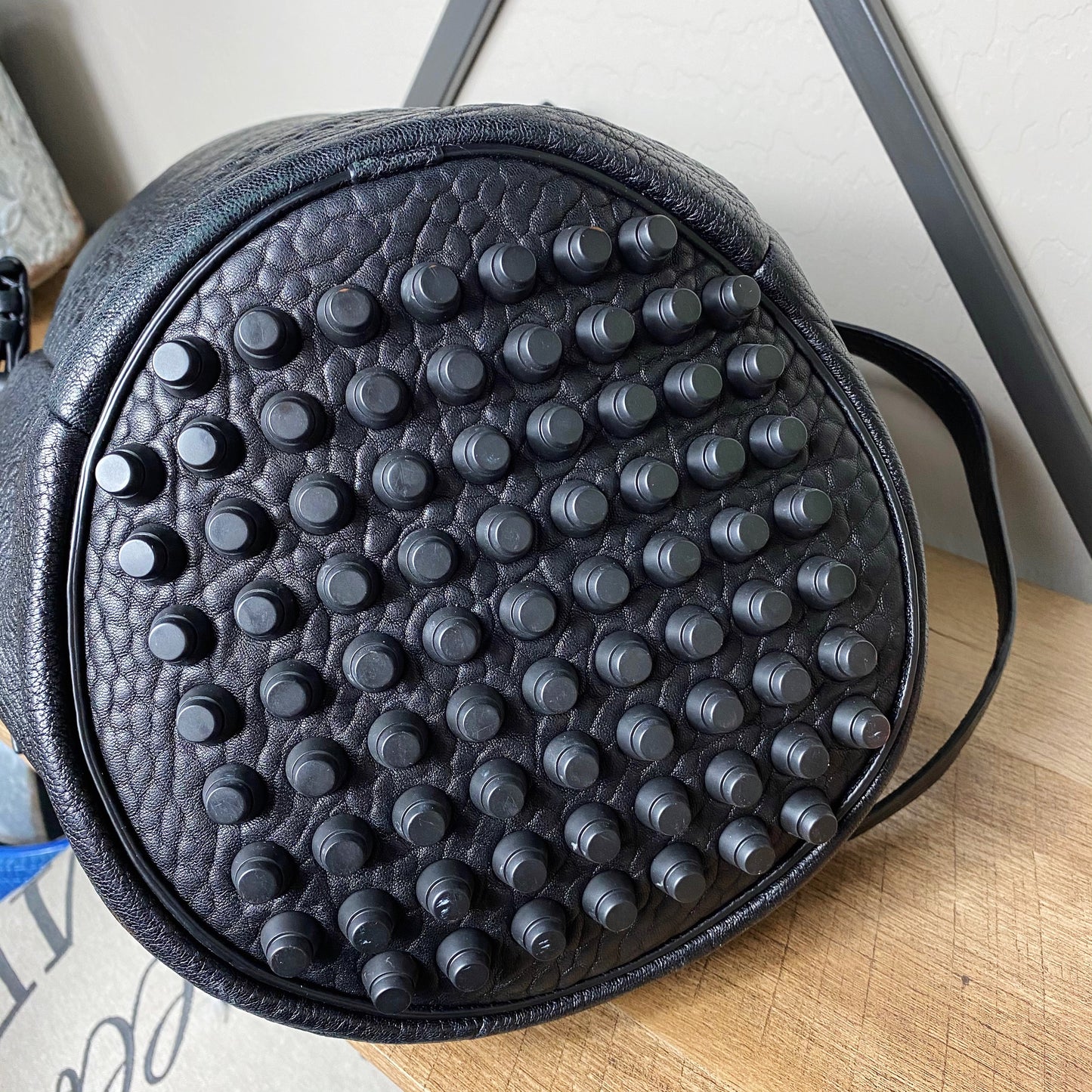 Alexander Wang Diego Bucket Bag Pebbled Lambskin