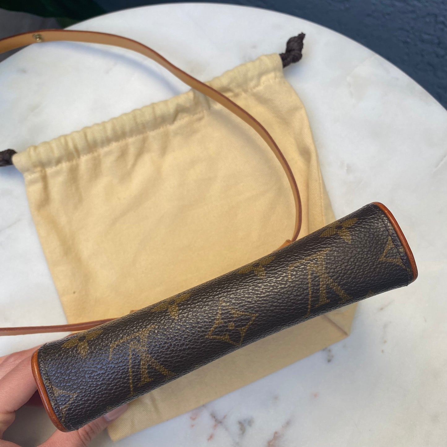 Louis Vuitton Vintage Monogram Pochette Florentine Bumbag