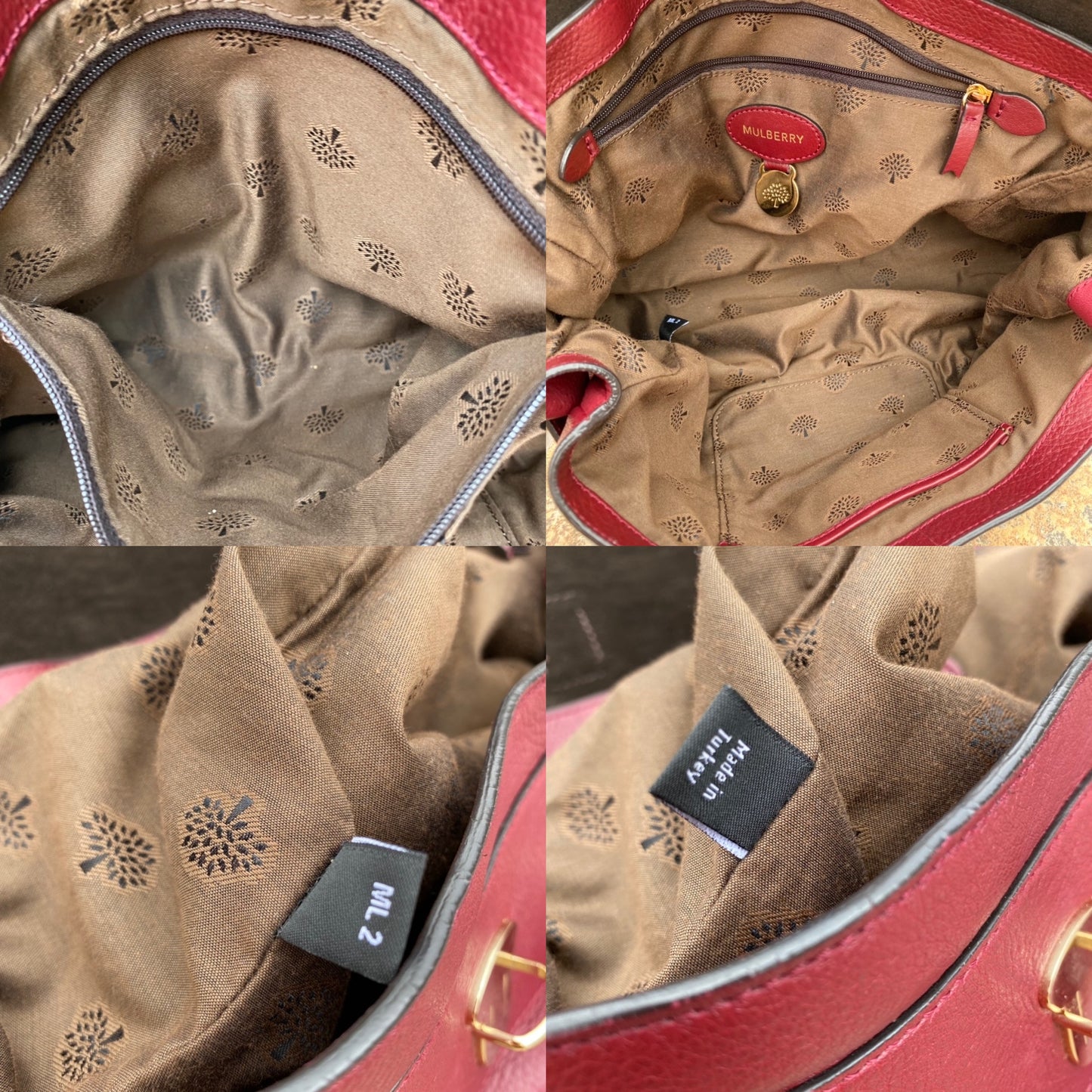 Mulberry Alexa Studded Leather Hobo Bag