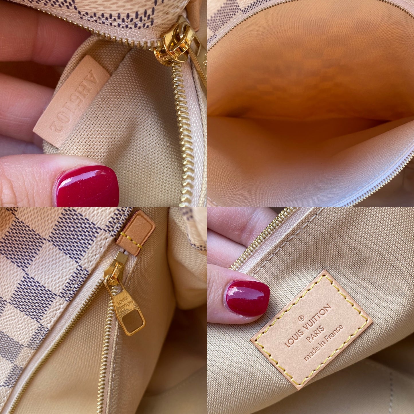 Louis Vuitton Soffi Damier Azur Hobo