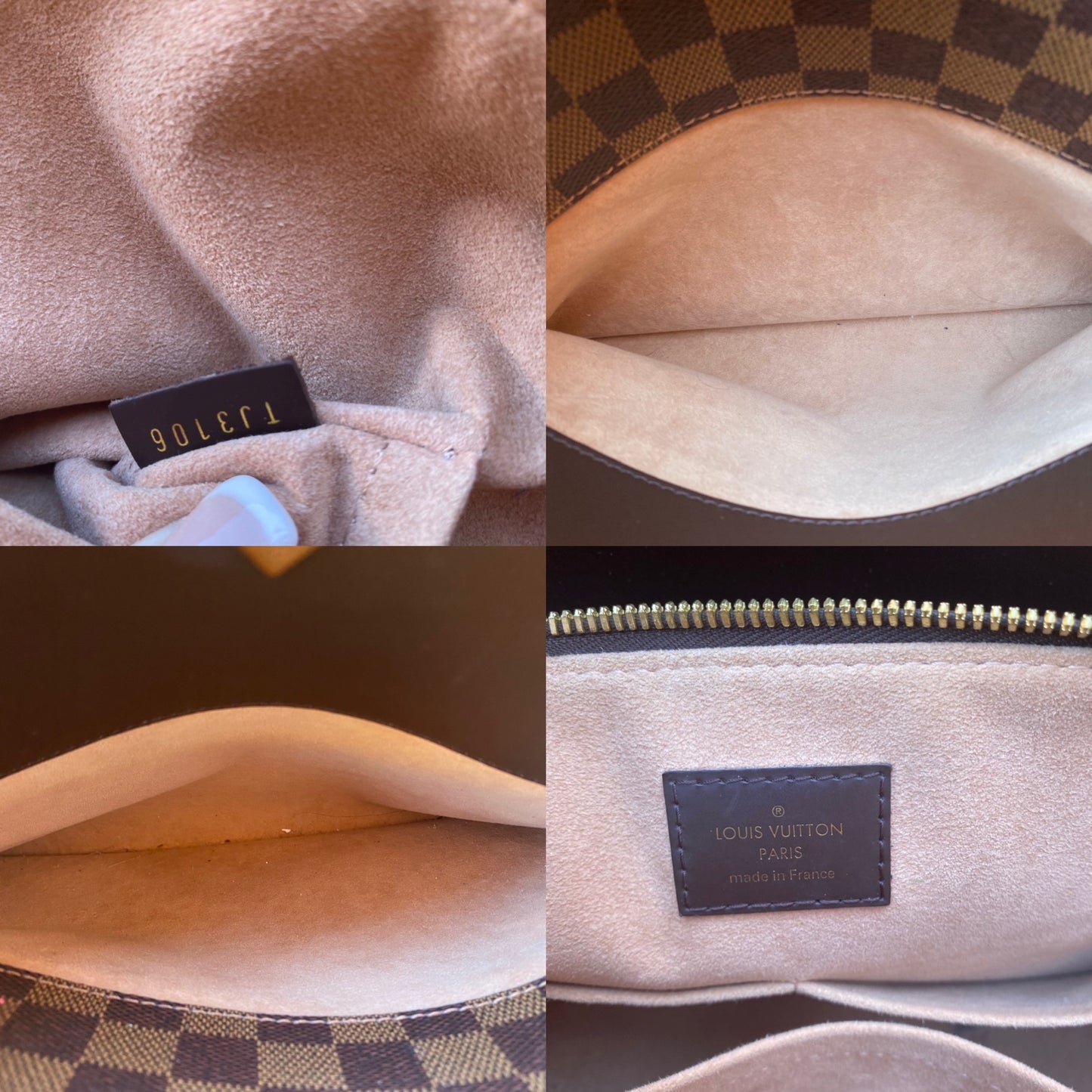 Louis Vuitton Damier Ebene Kensington Bowling Bag