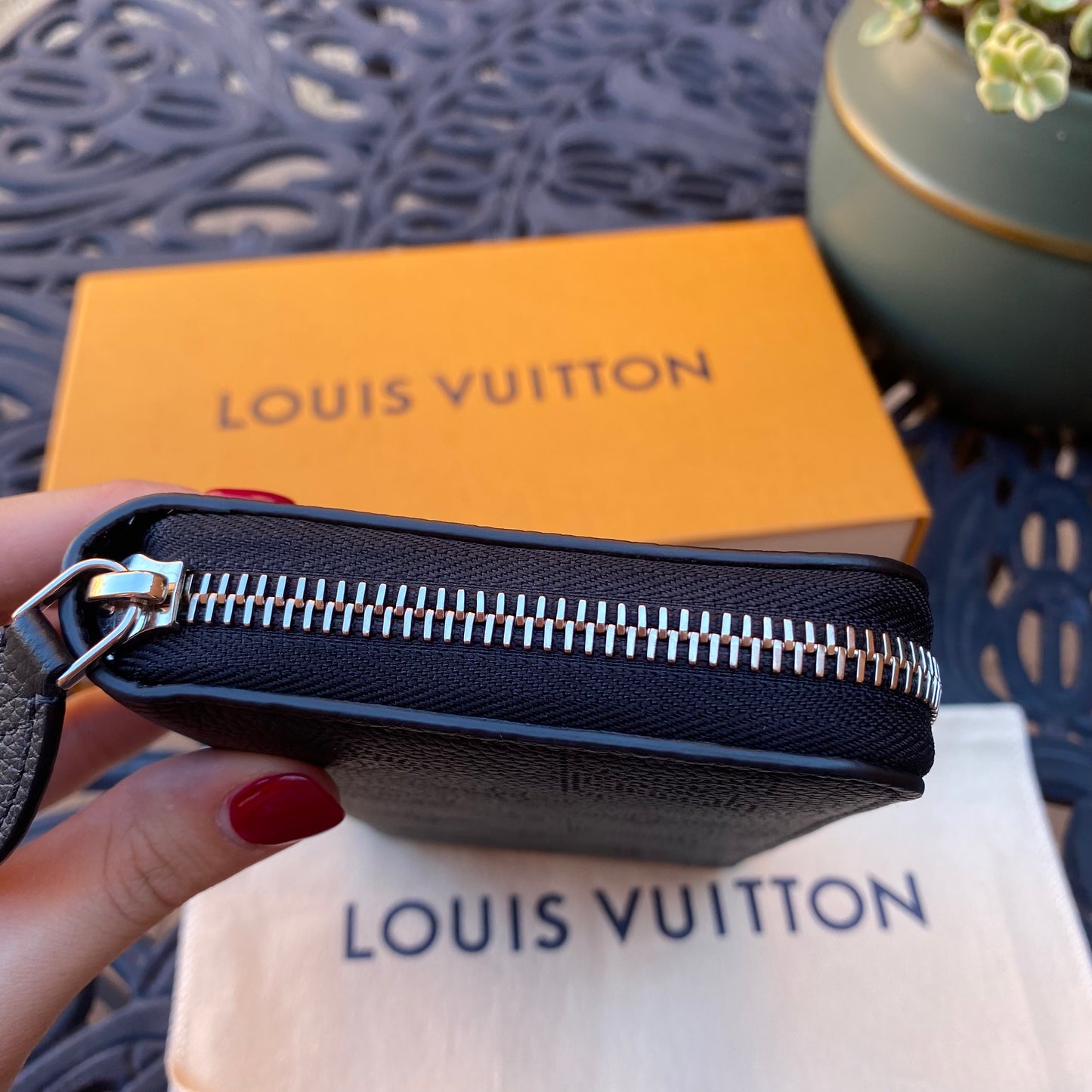 Louis Vuitton Mahina Zippy Wallet