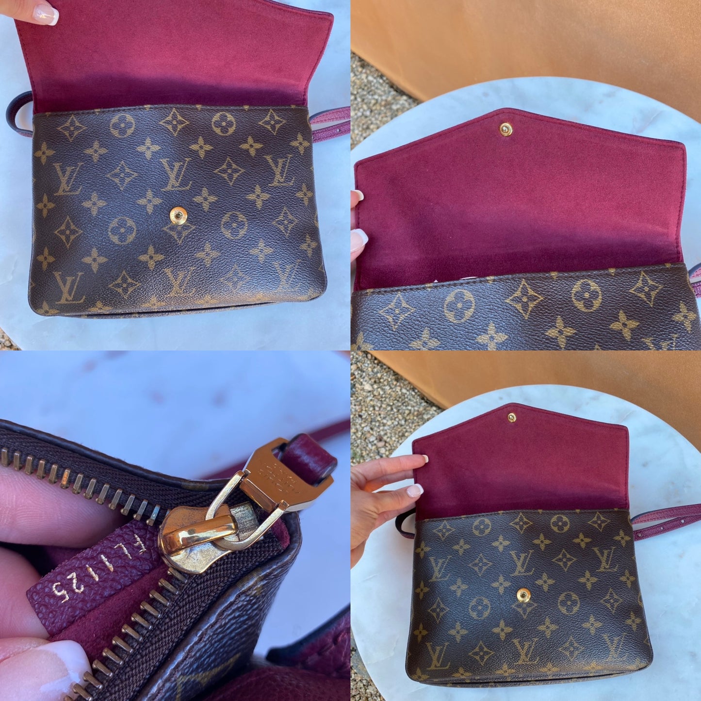 Louis Vuitton Monogram Twice Monogram Crossbody