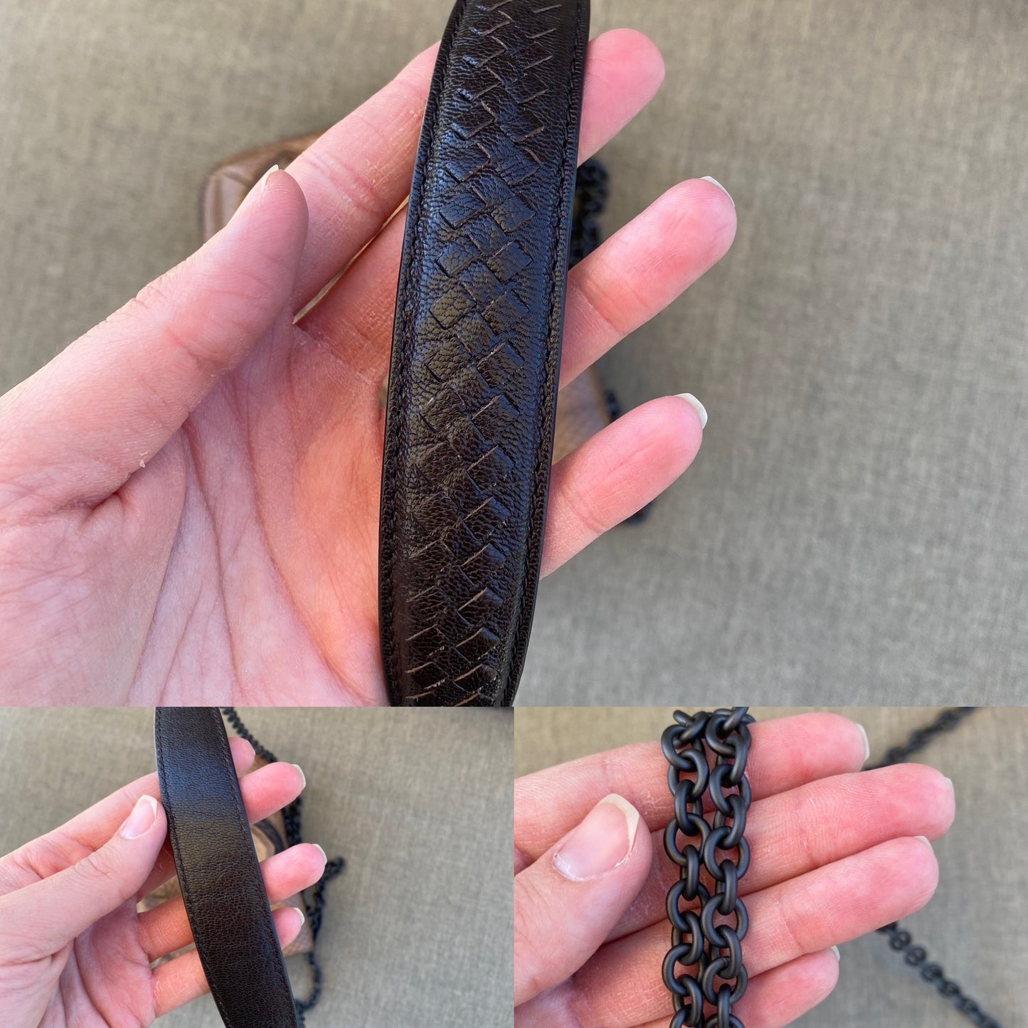 Bottega Veneta Snakeskin Small Tab Shoulder Bag