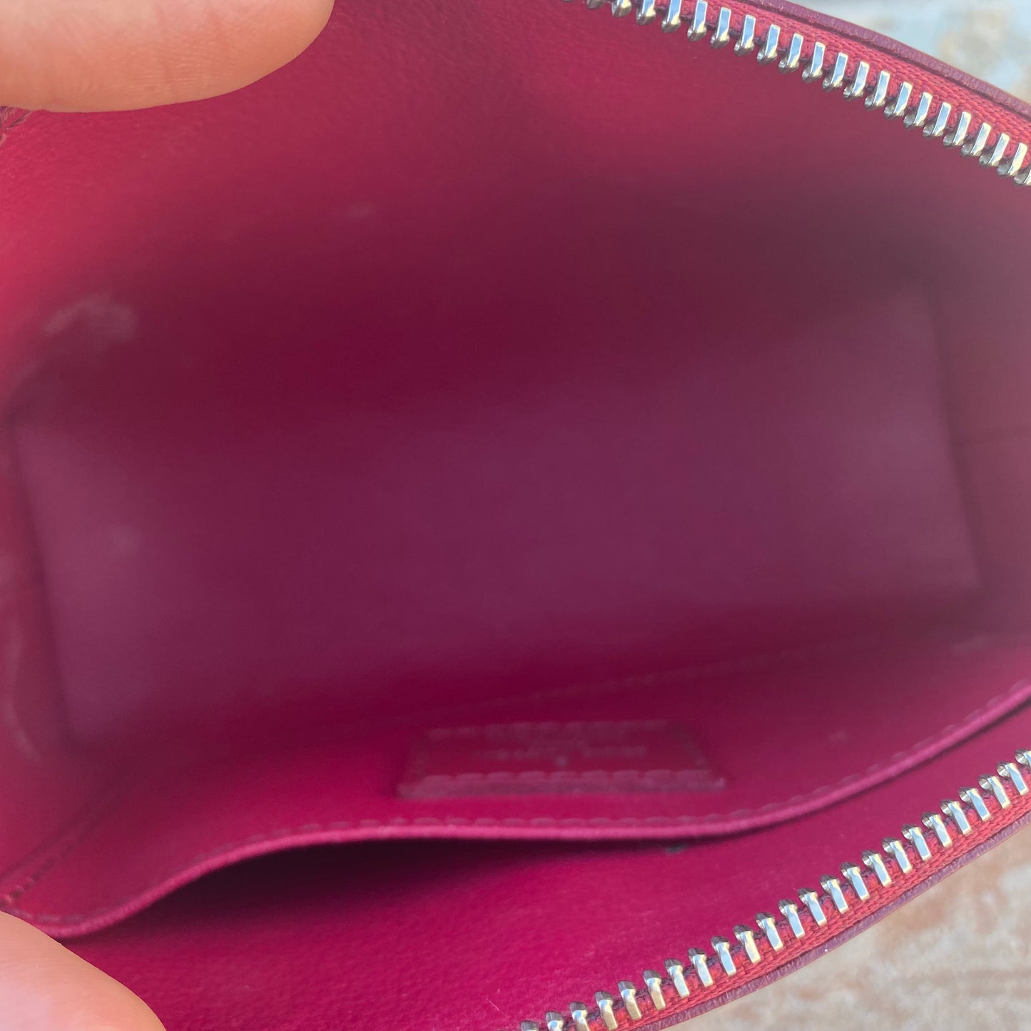 Louis Vuitton Epi Cosmetic Bag