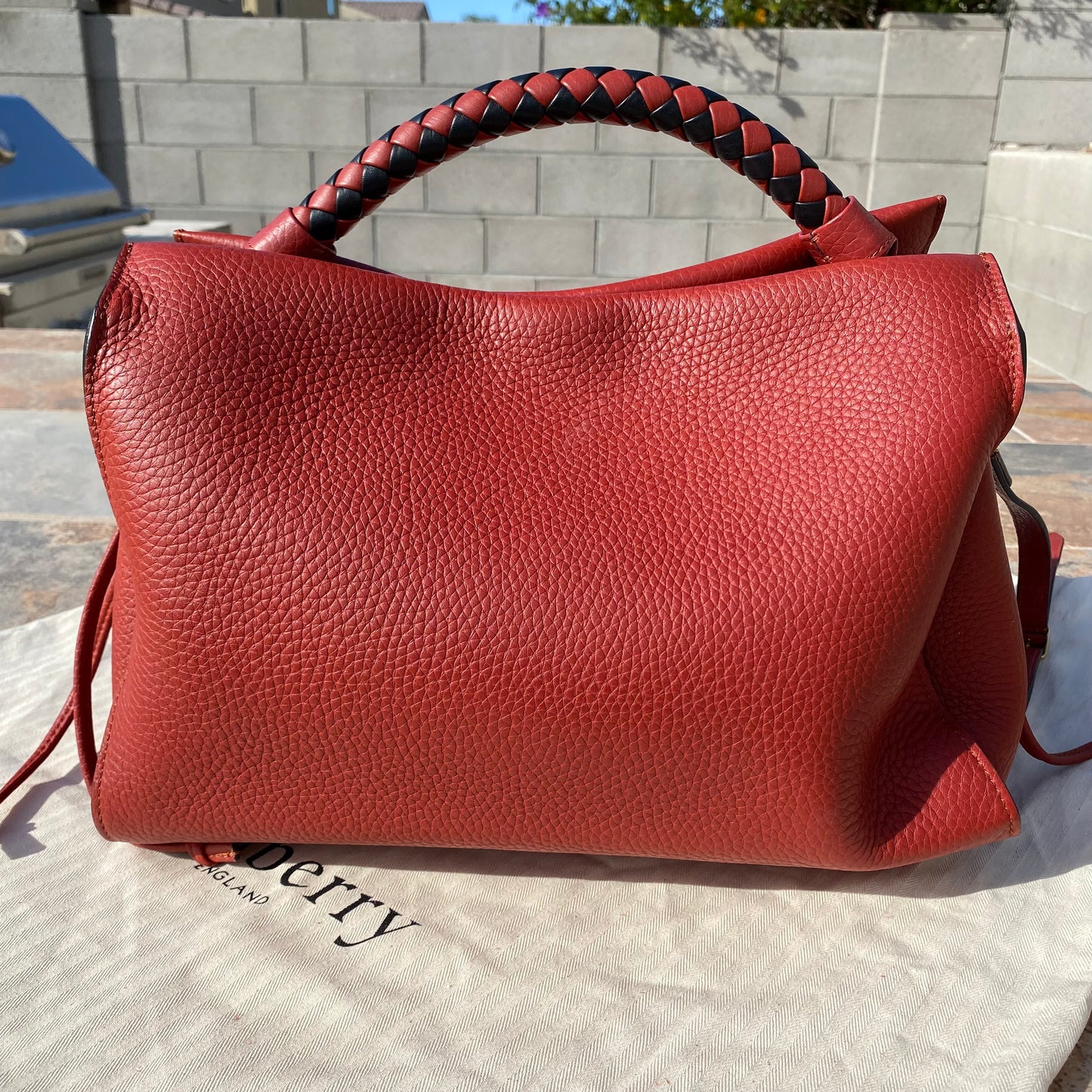 Mulberry Iris Large Leather Shoulder Bag