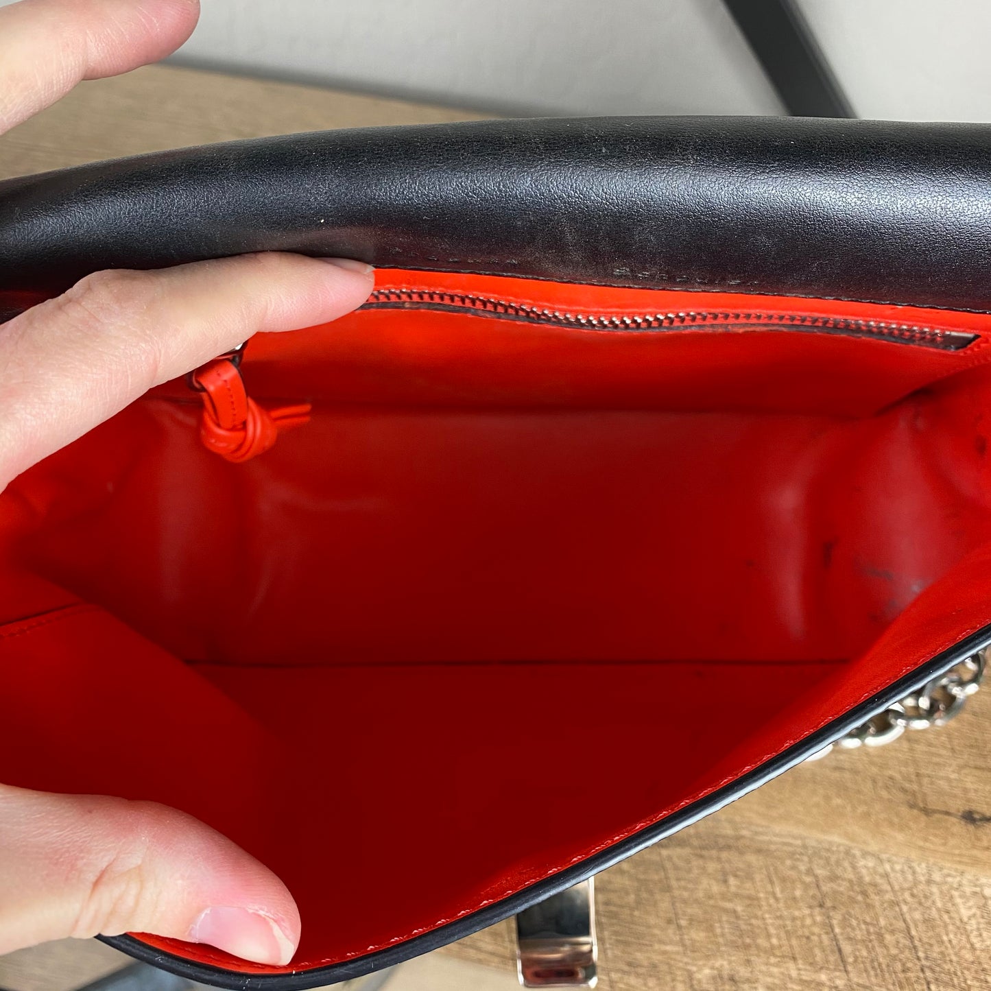 Proenza Schouler Leather Pom Pom Courier Bag