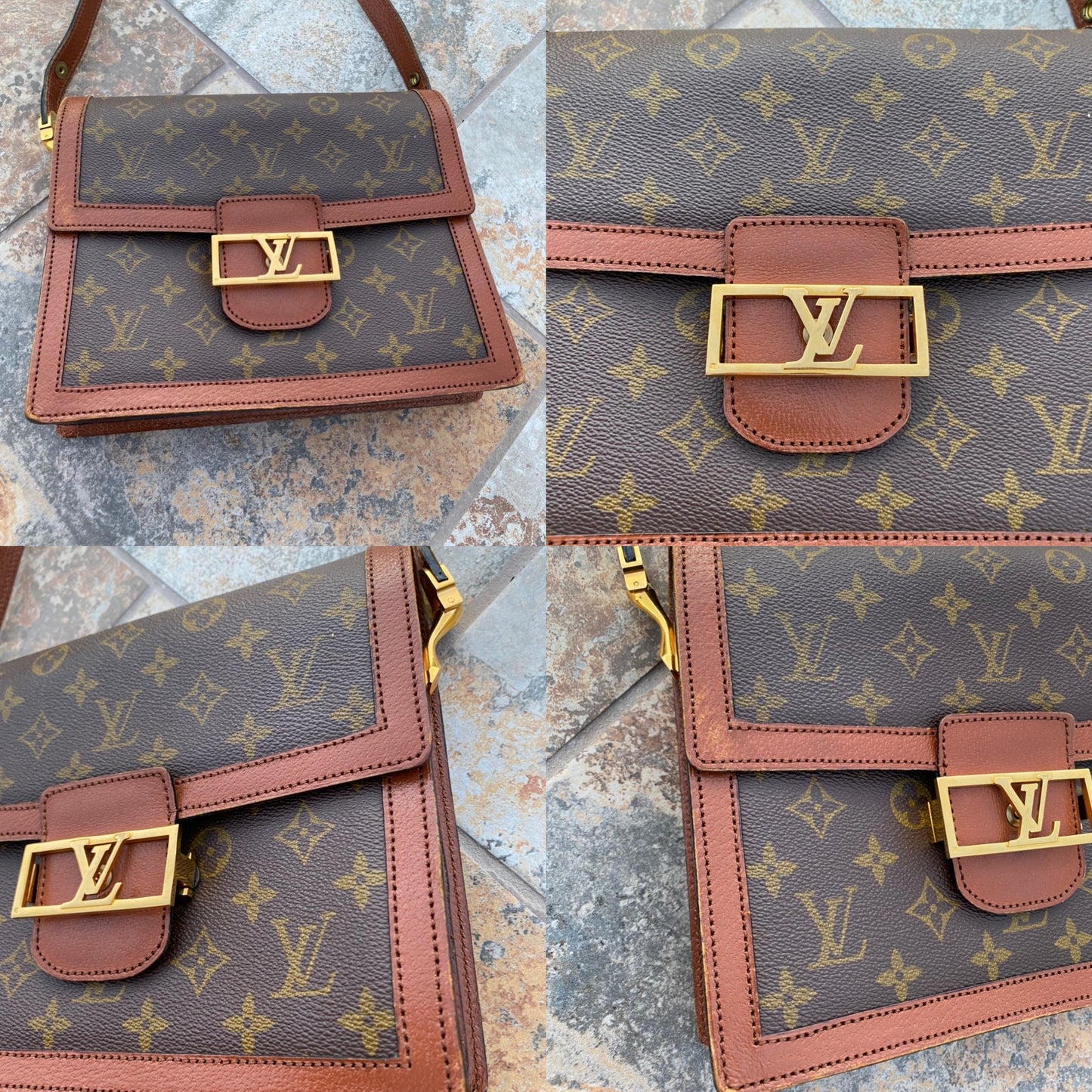 Louis Vuitton Vintage Monogram Dauphine Bag