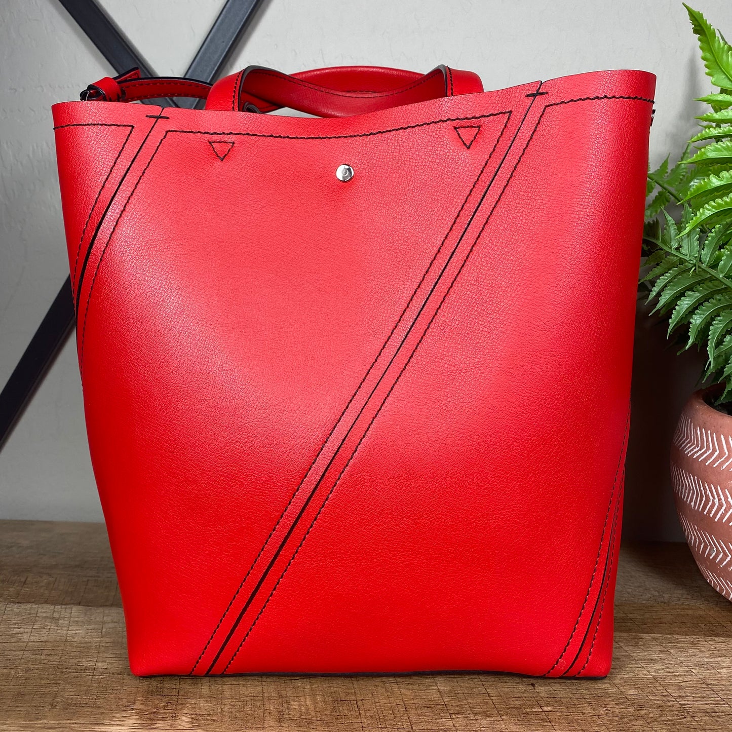 Proenza Schouler Hex Leather Bucket Bag