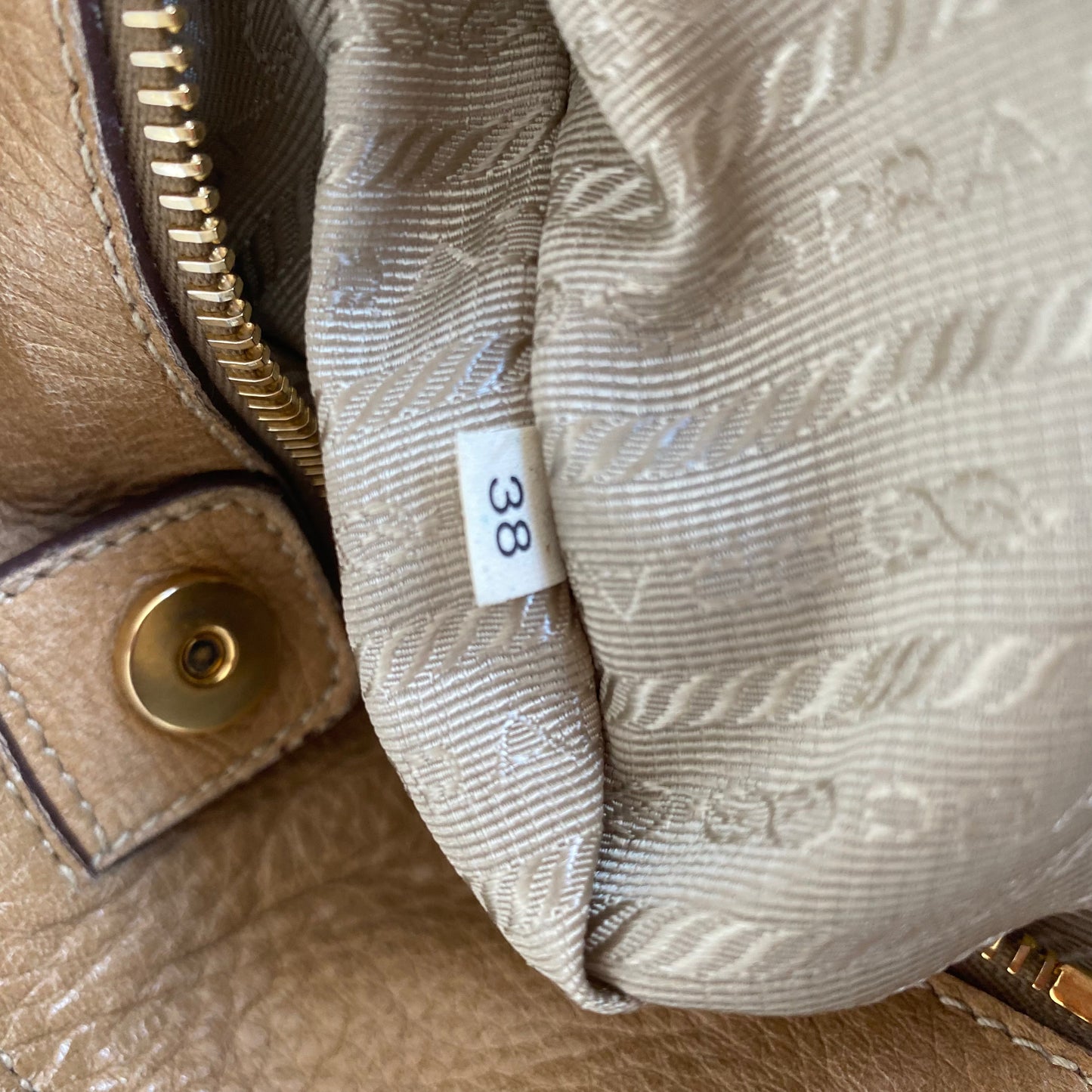 Prada Cervo Antik Satchel