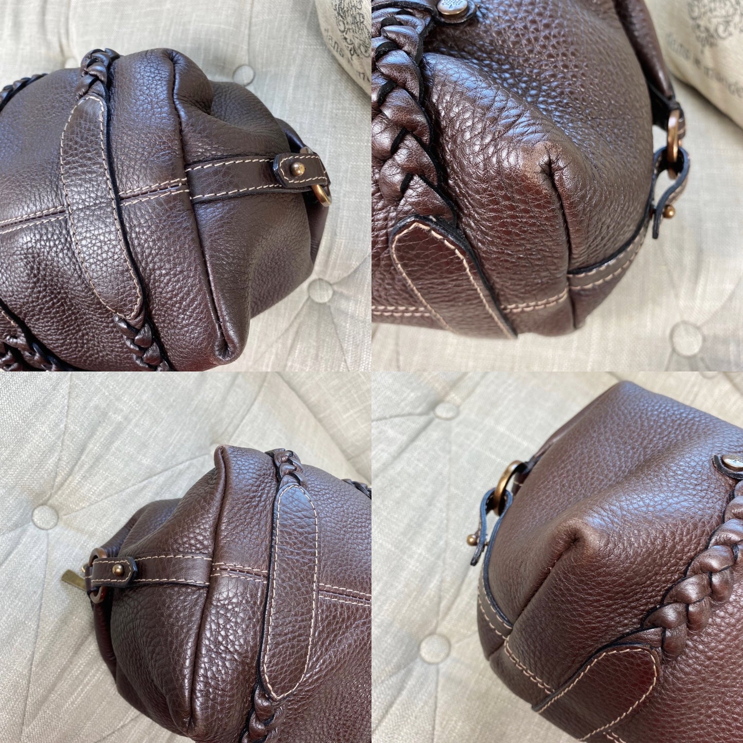 Mulberry Small Braided Leather Satchel