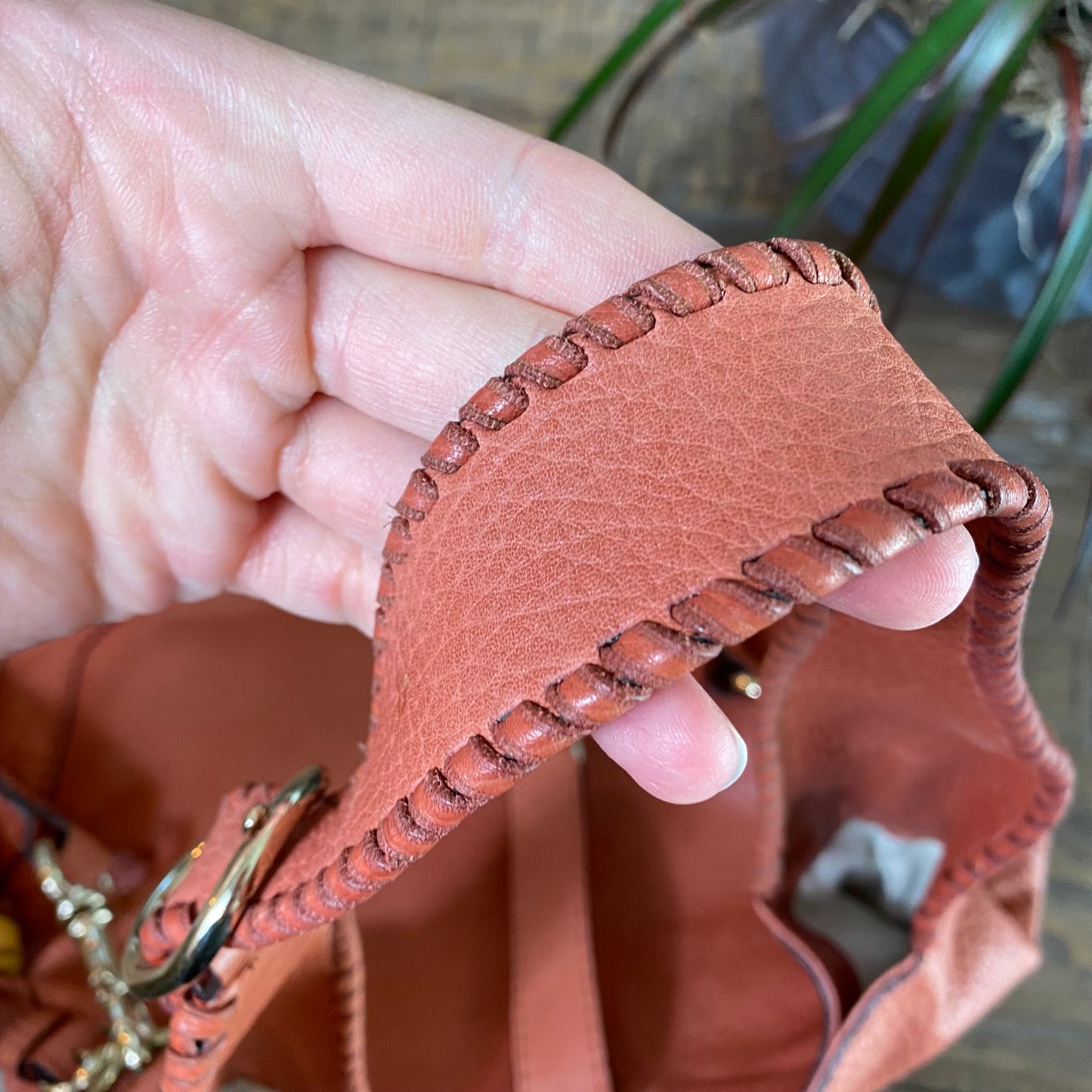 Gucci New Jackie Bamboo Whipstitch Hobo Bag