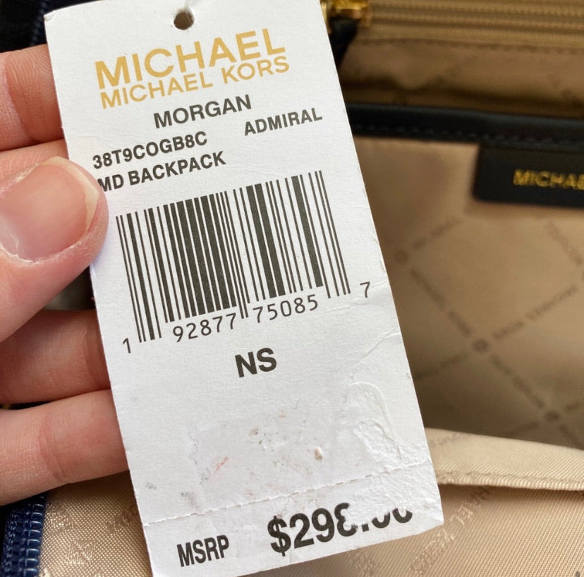 Michael Kors Morgan Monogram Backpack