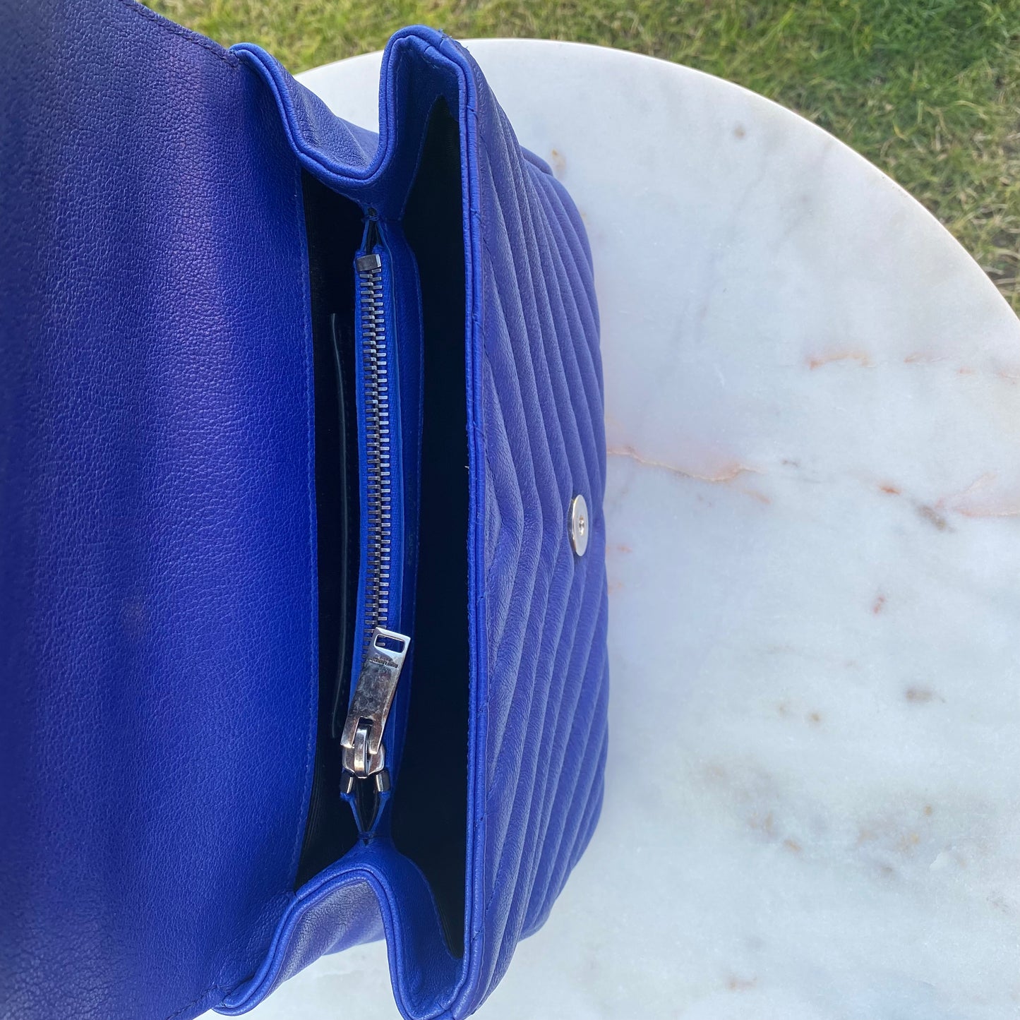 Saint Laurent YSL Medium Matelasse College Bag