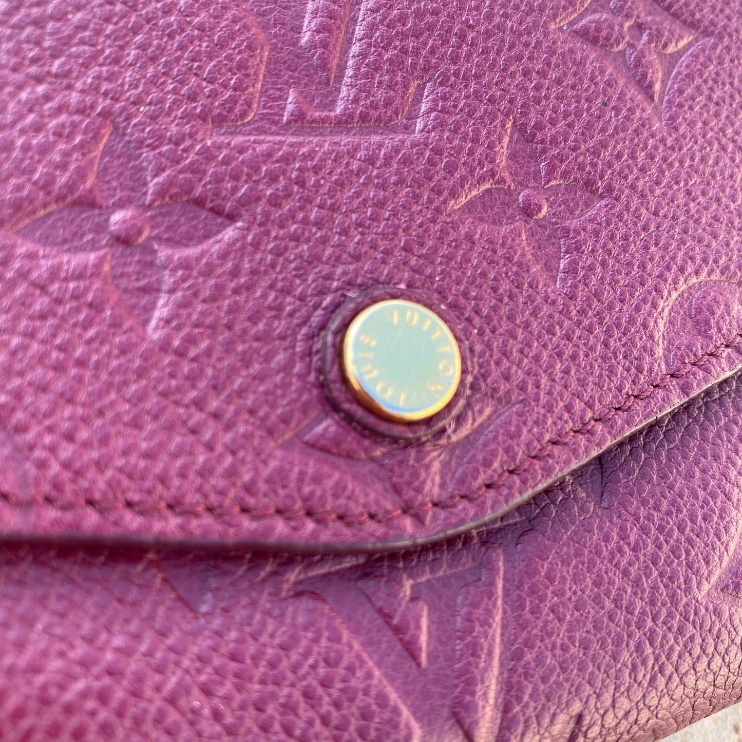 Louis Vuitton Empreinte Monogram Curieuse Wallet