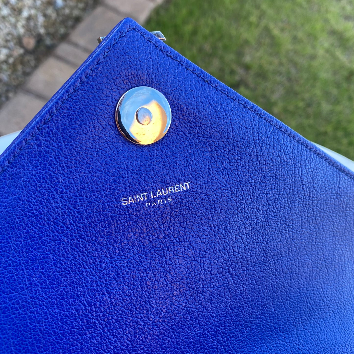 Saint Laurent YSL Medium Matelasse College Bag
