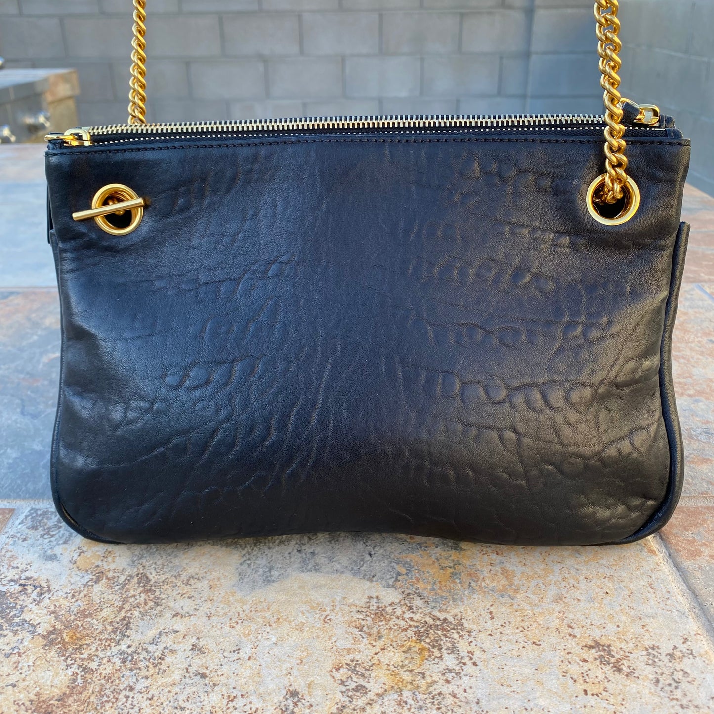 Mulberry Winsley Pebbled Lambskin Leather Shoulder Bag