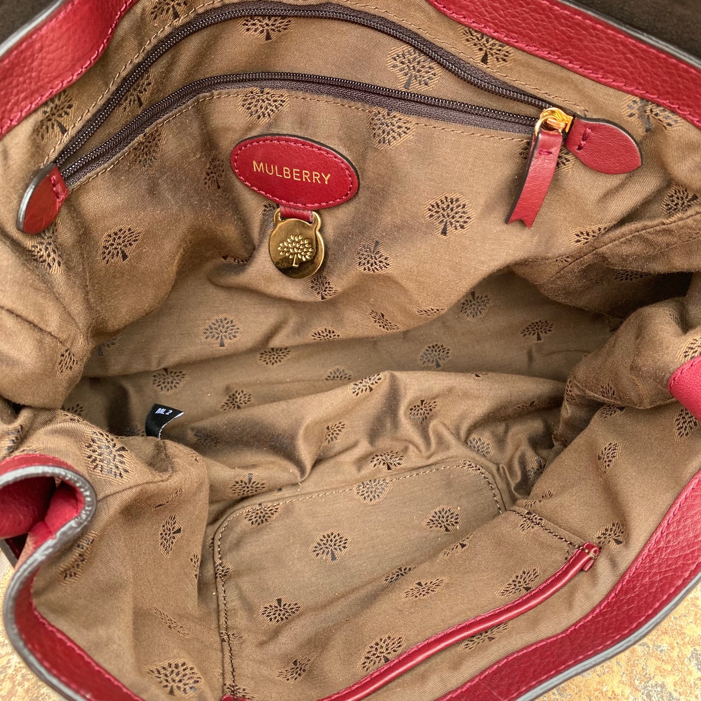 Mulberry Alexa Studded Leather Hobo Bag