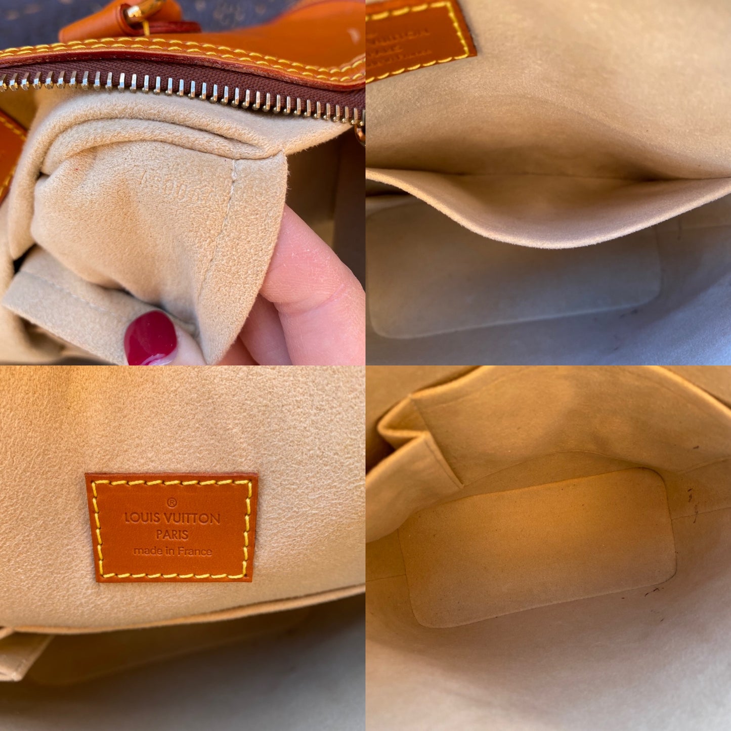 Louis Vuitton Nomade Vertical Lockit Satchel