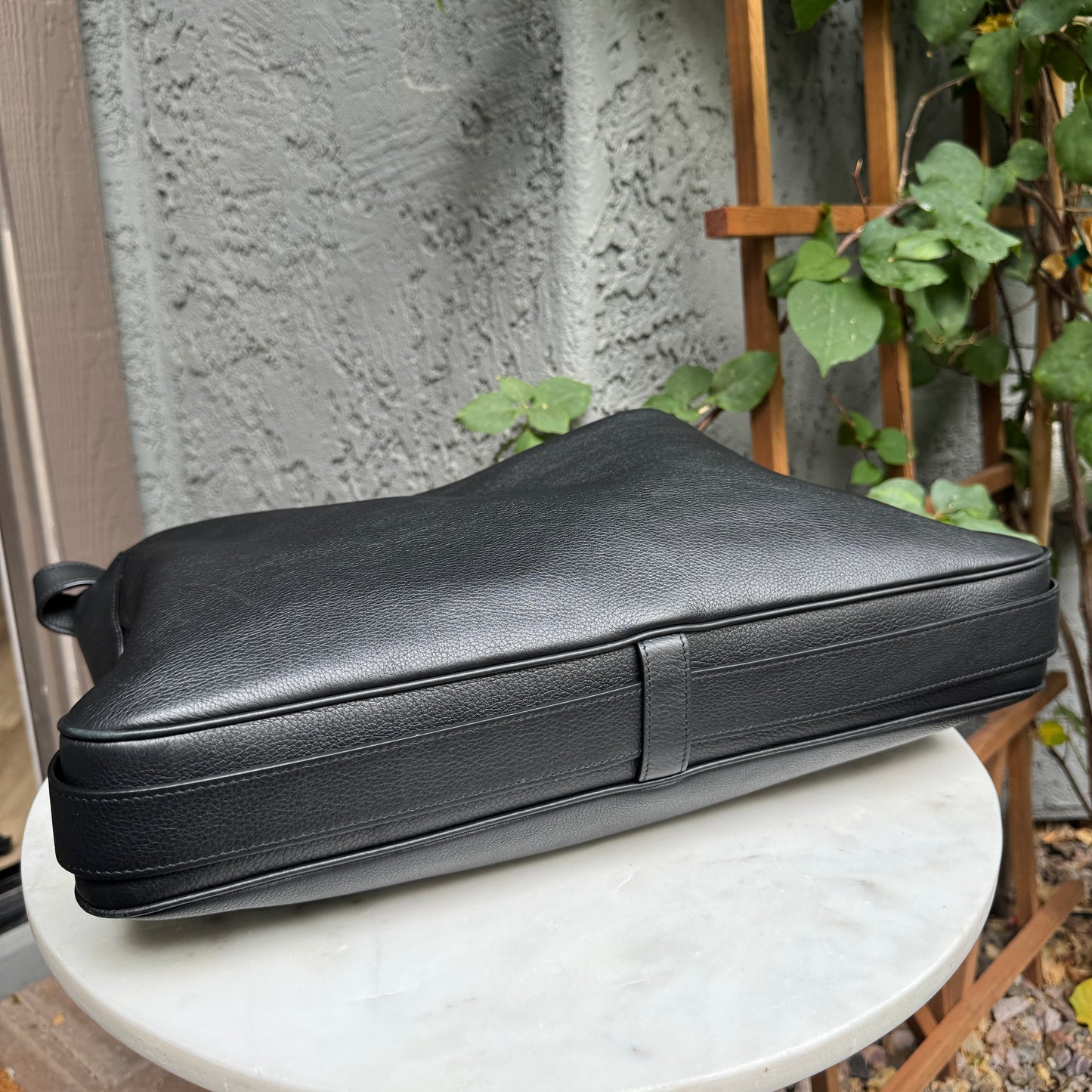 Celine Large Romy Leather Shoulder Bag