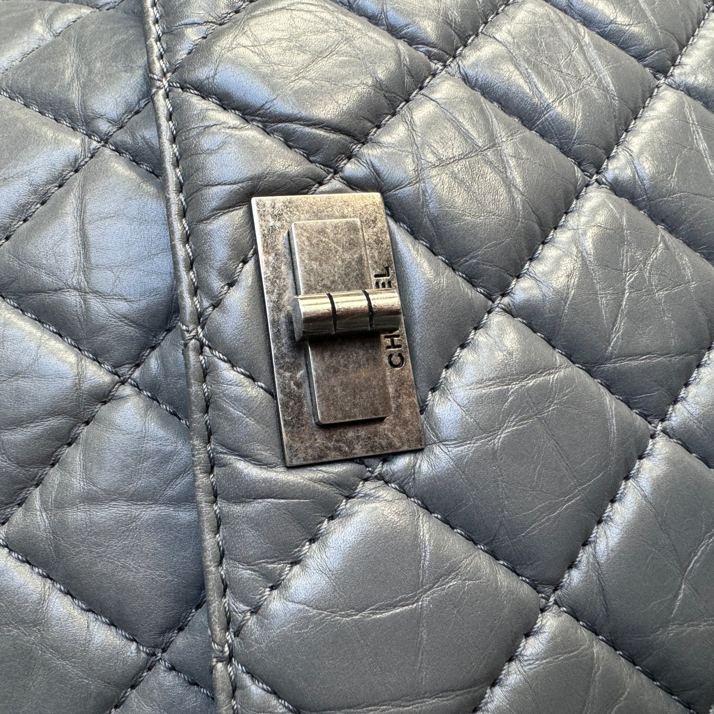 Chanel Quilted Aged Calfskin Large Reissue Camera Bag